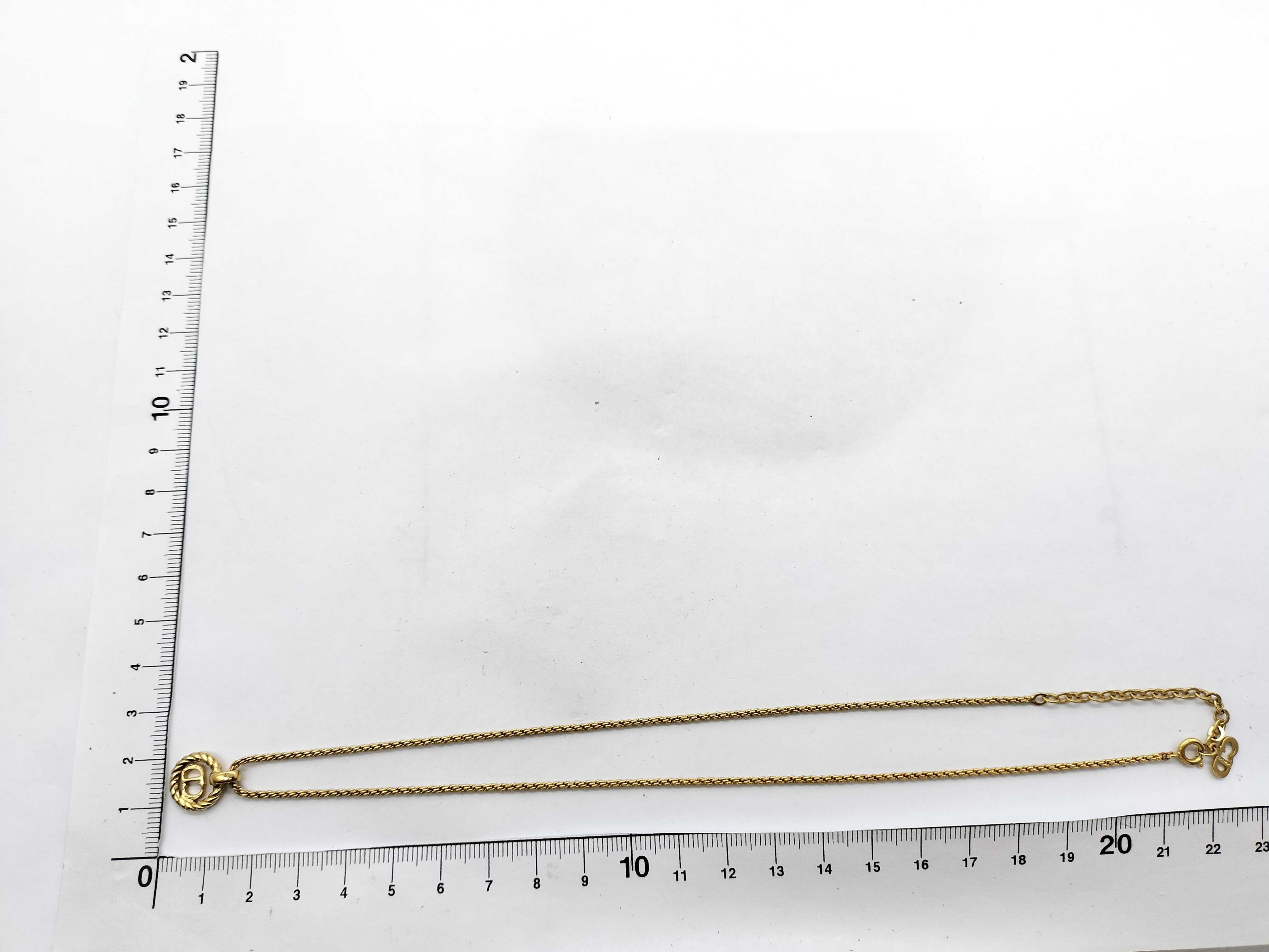 CD Logo Necklace — view 6