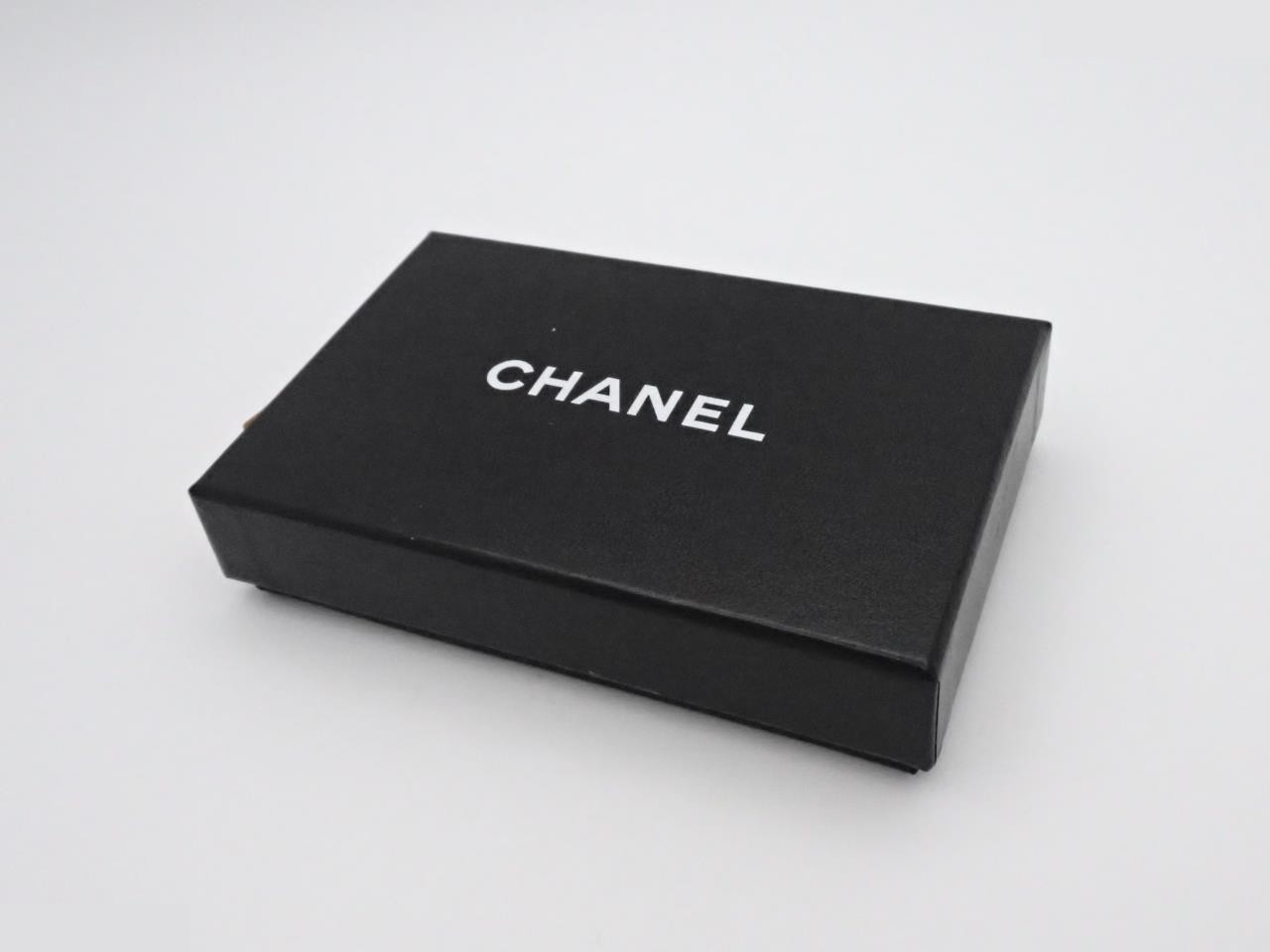 Coco Mark Chain Earrings, 93P, with Box — view 4