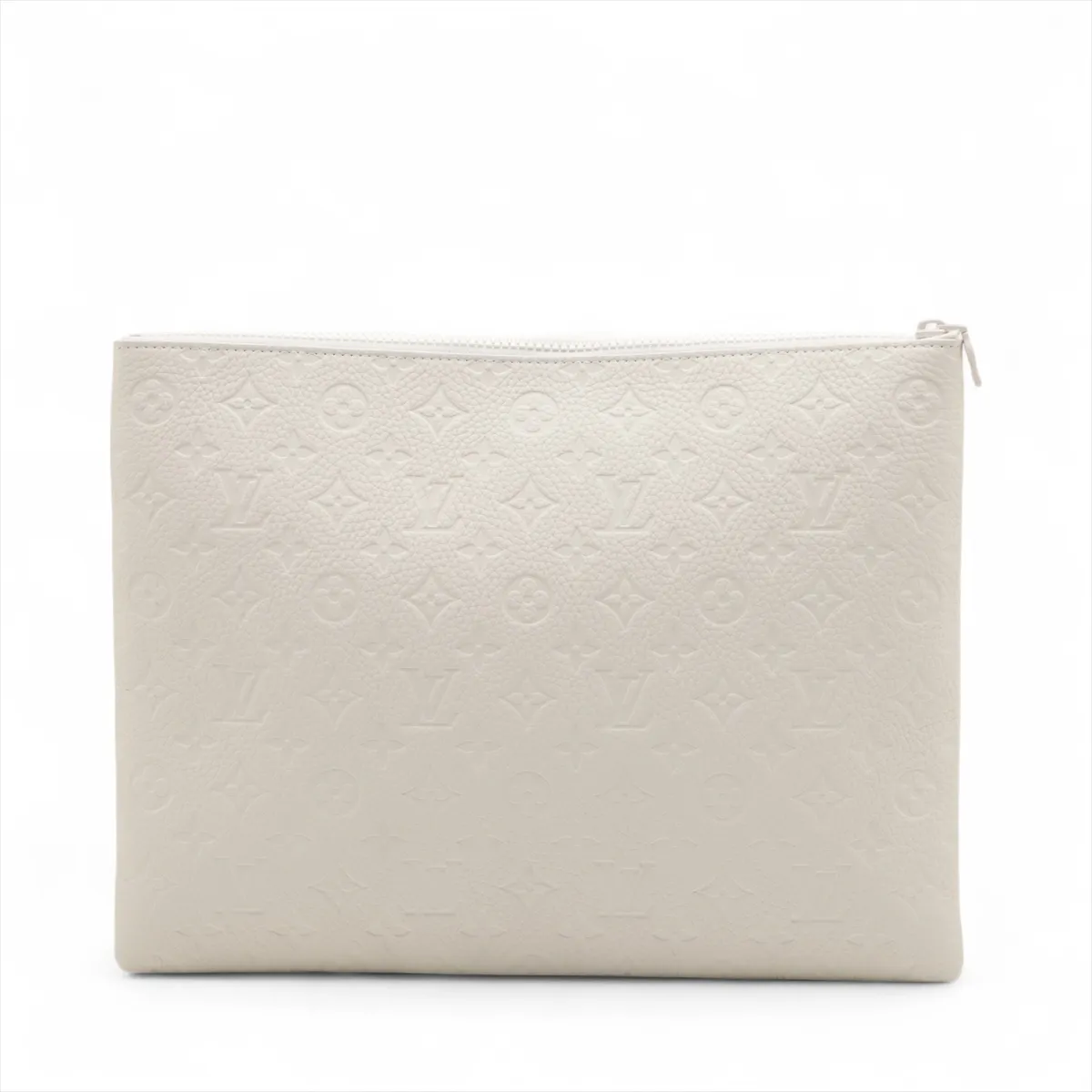 Taurillon Monogram Pochette A4 M67462 UB0129 White RFID reaction available — view 2