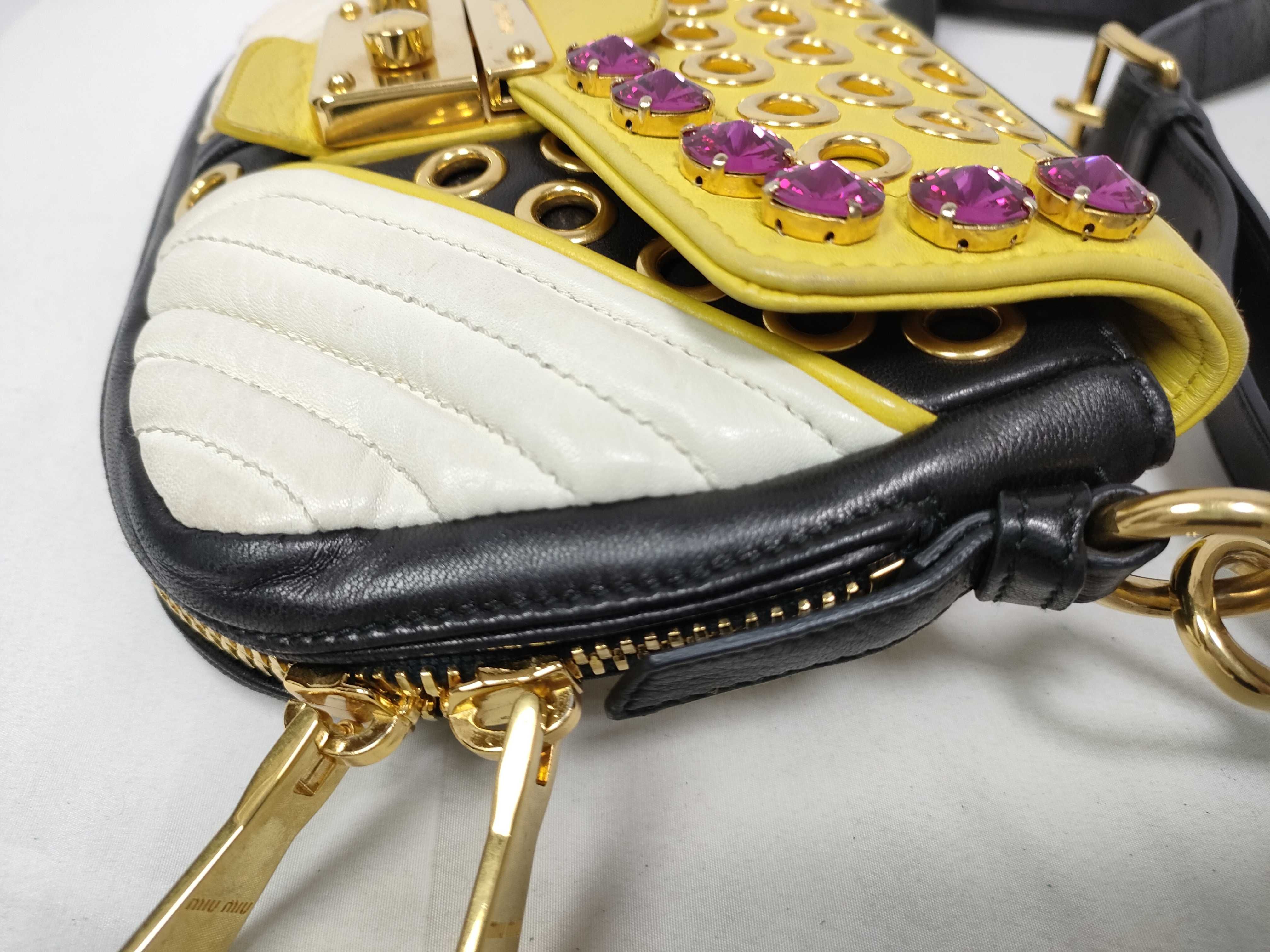 Biker Studded Bijou Leather Crochette Eyelet Shoulder Bag One Shoulder Bag — view 7