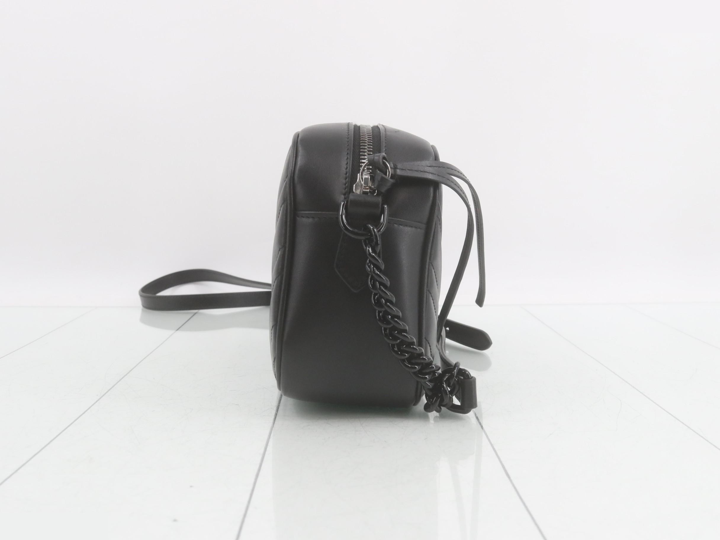 GG Marmont Quilted Chain Bag — view 4