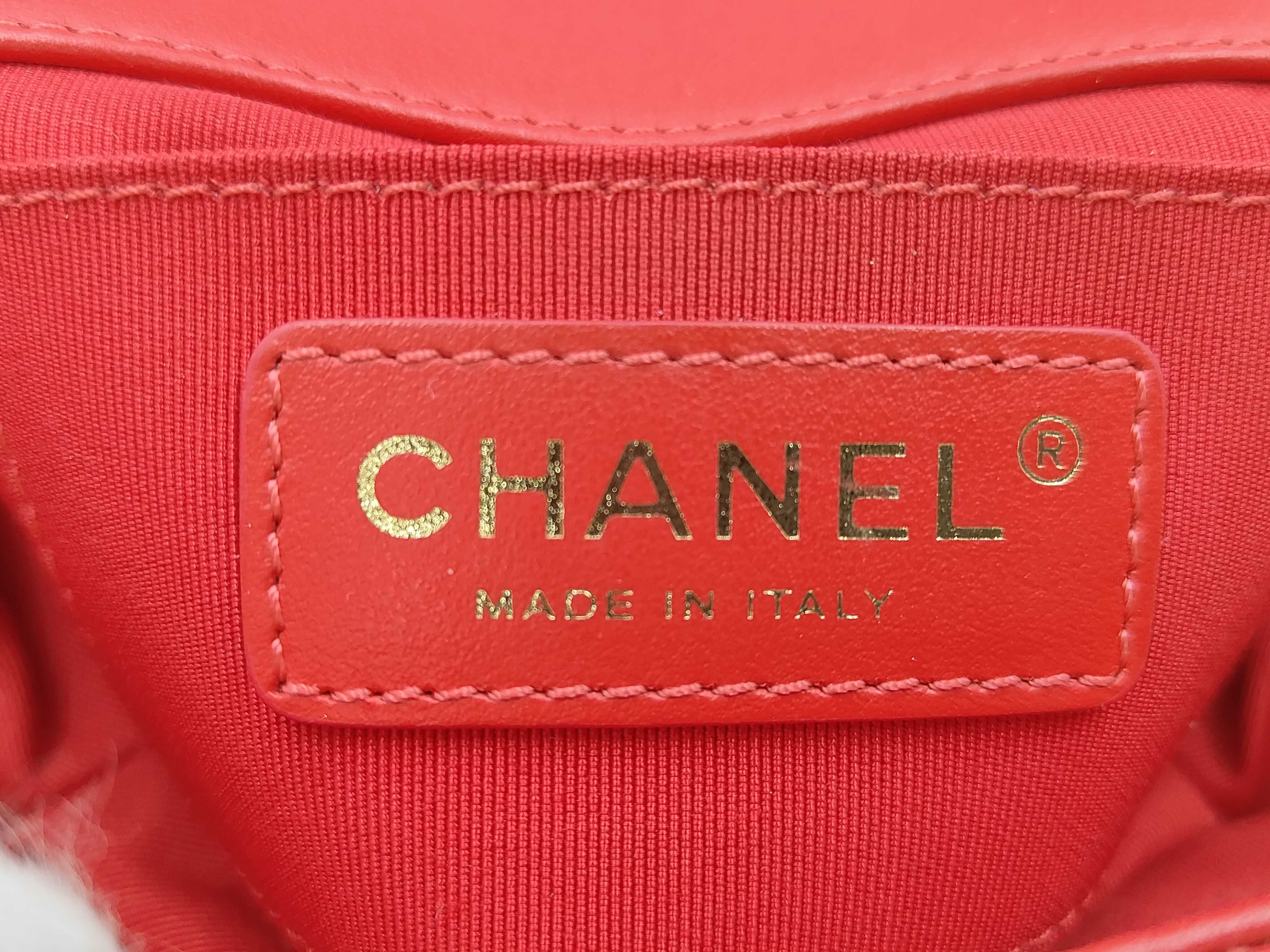 Mini Matelasse Lamb Red Shoulder Bag — view 12