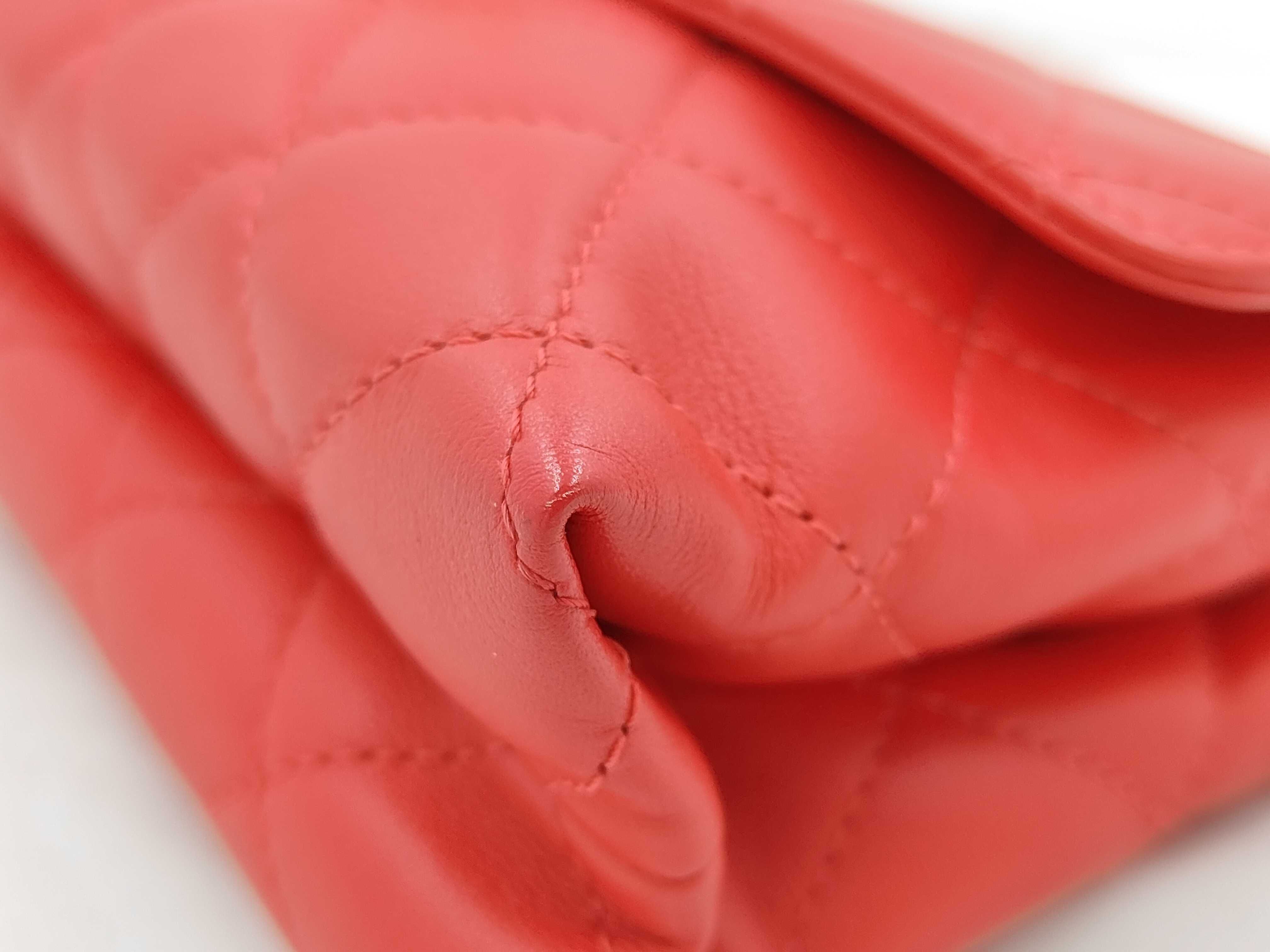 Mini Matelasse Lamb Red Shoulder Bag — view 6