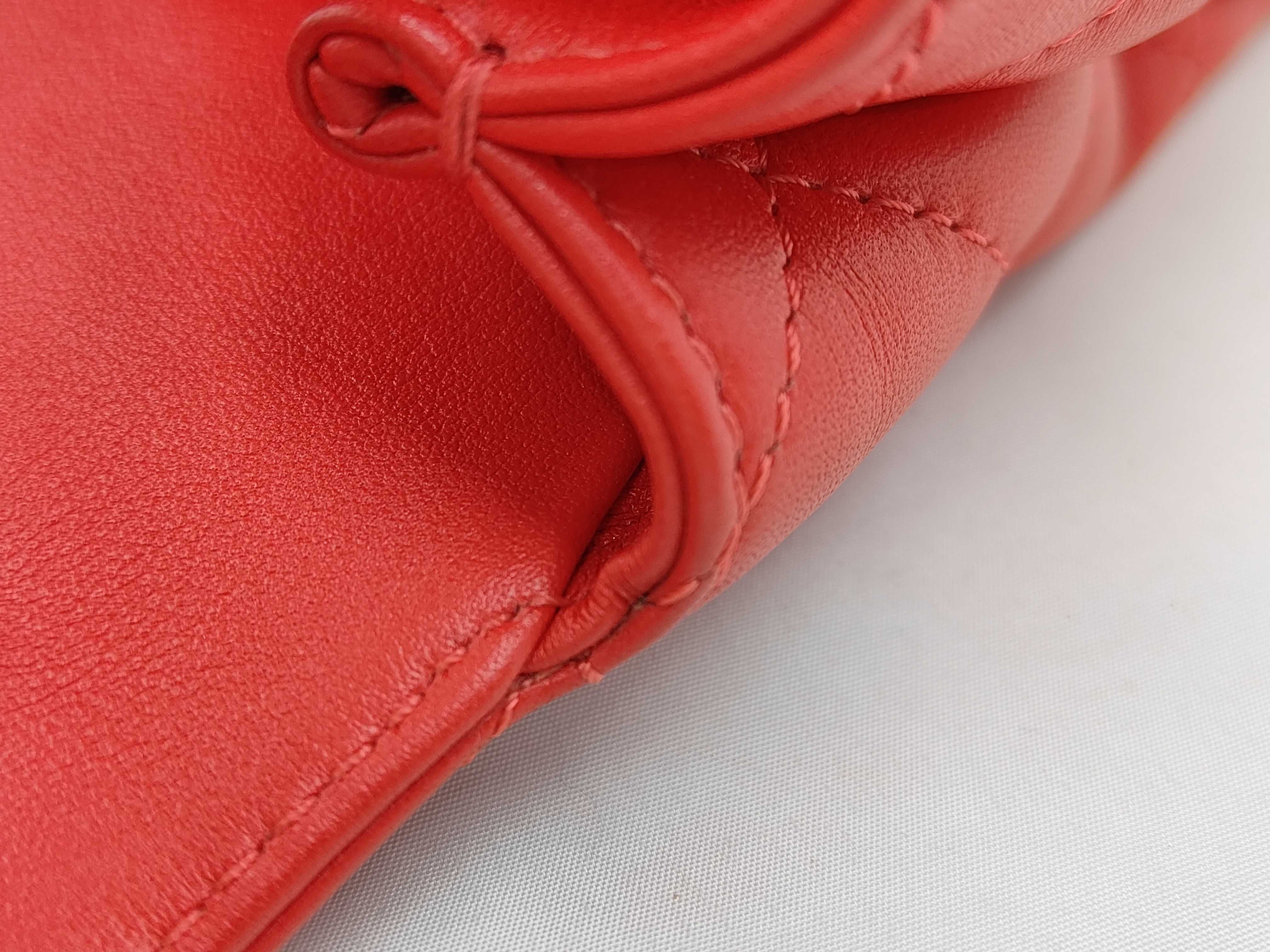 Mini Matelasse Lamb Red Shoulder Bag — view 9