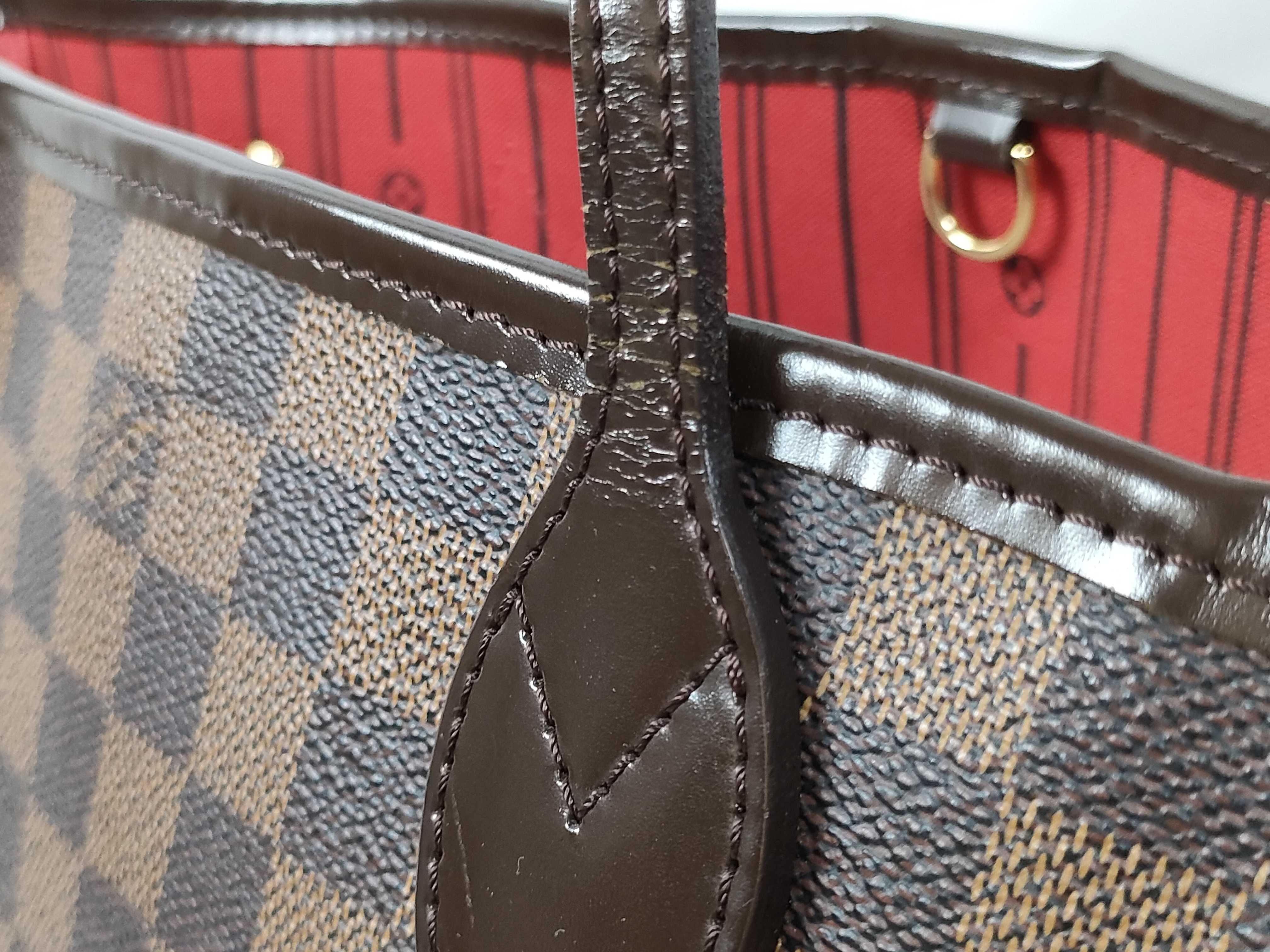 Damier Neverfull PM N51109 V11088 Brown Tote Bag — view 4