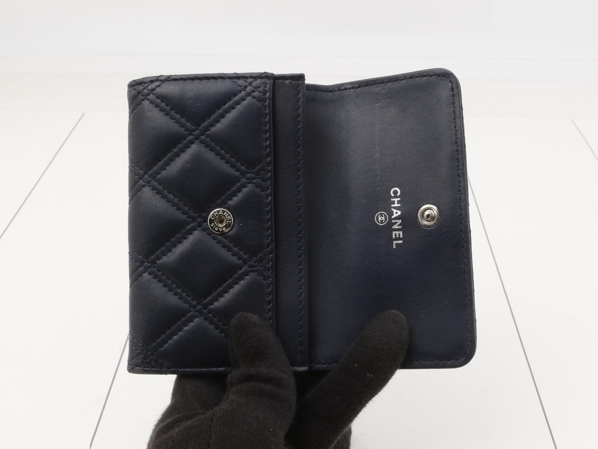 Coco Mark Matelassé Card Case — view 4