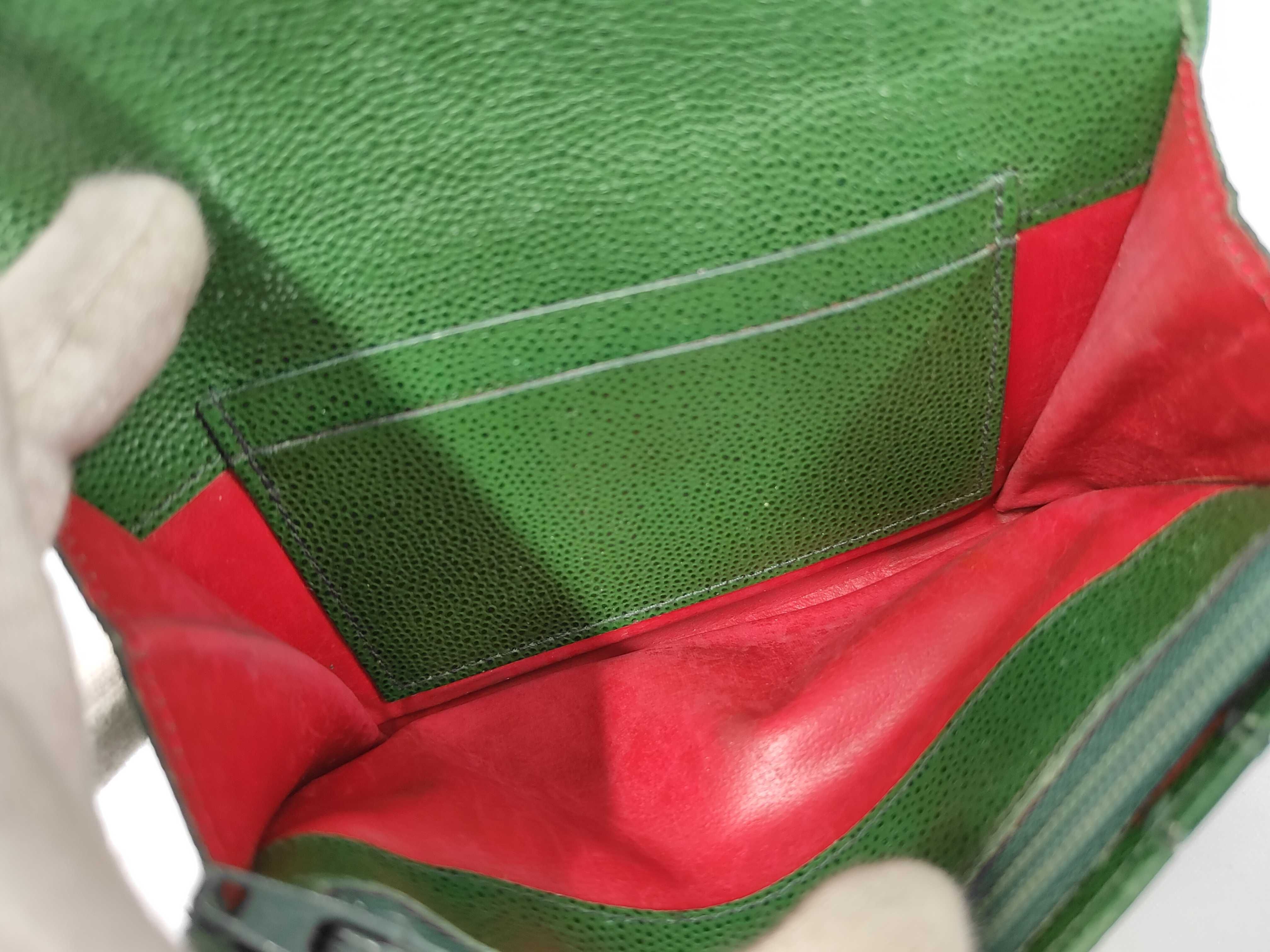 Triomphe Leather Folding Wallet — view 9