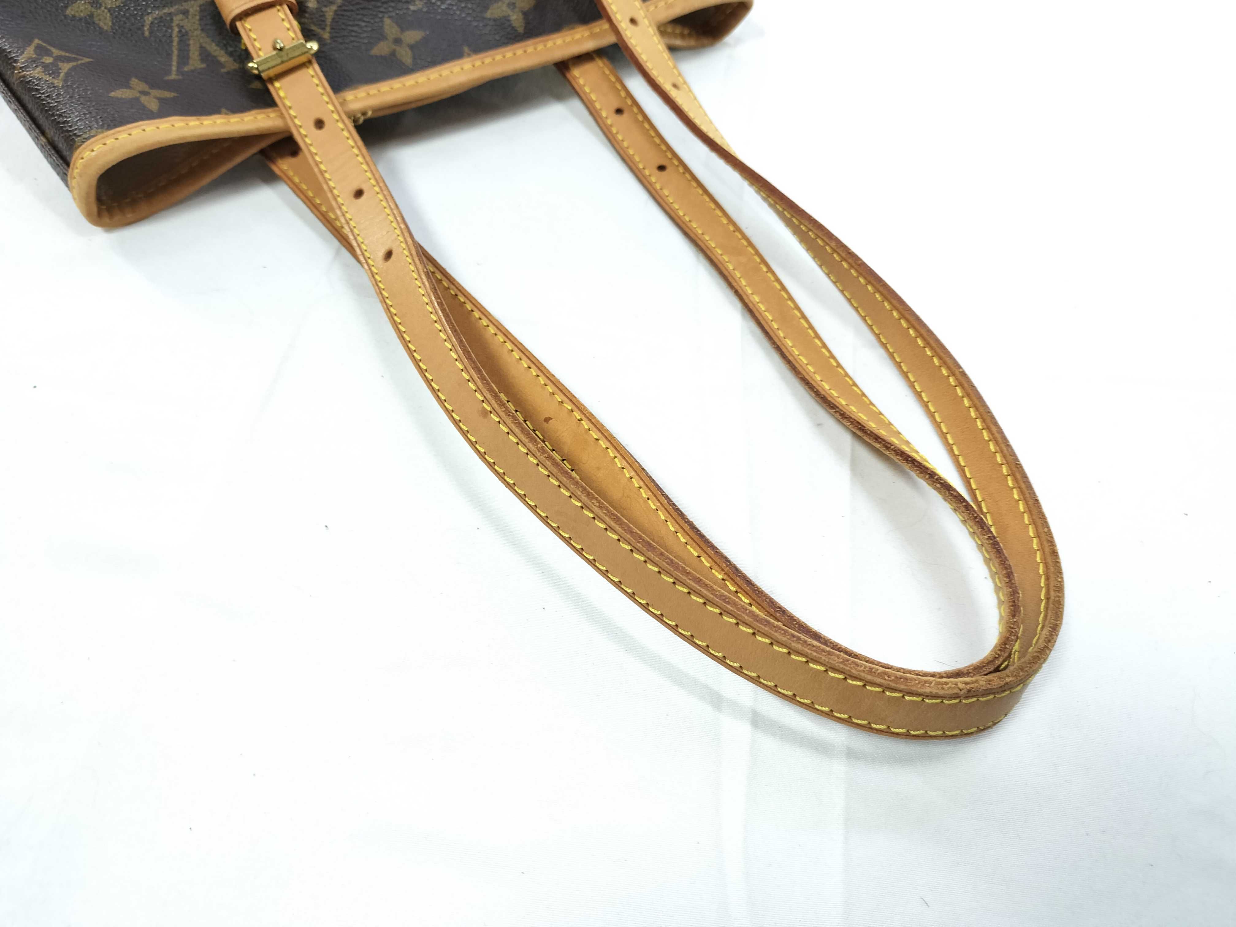 Monogram Bucket PM Tote Bag with Pouch — view 3