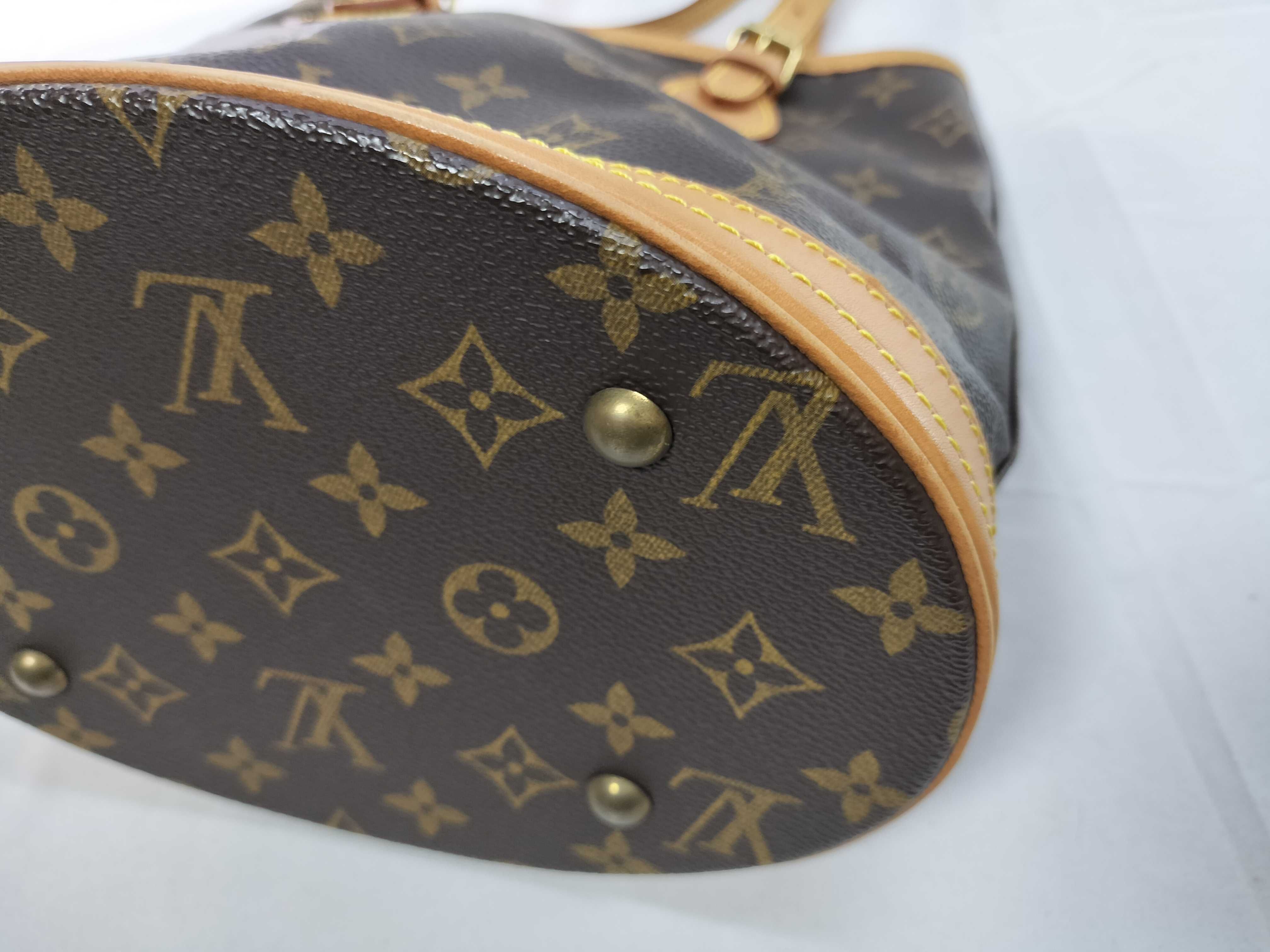 Monogram Bucket PM Tote Bag with Pouch — view 5