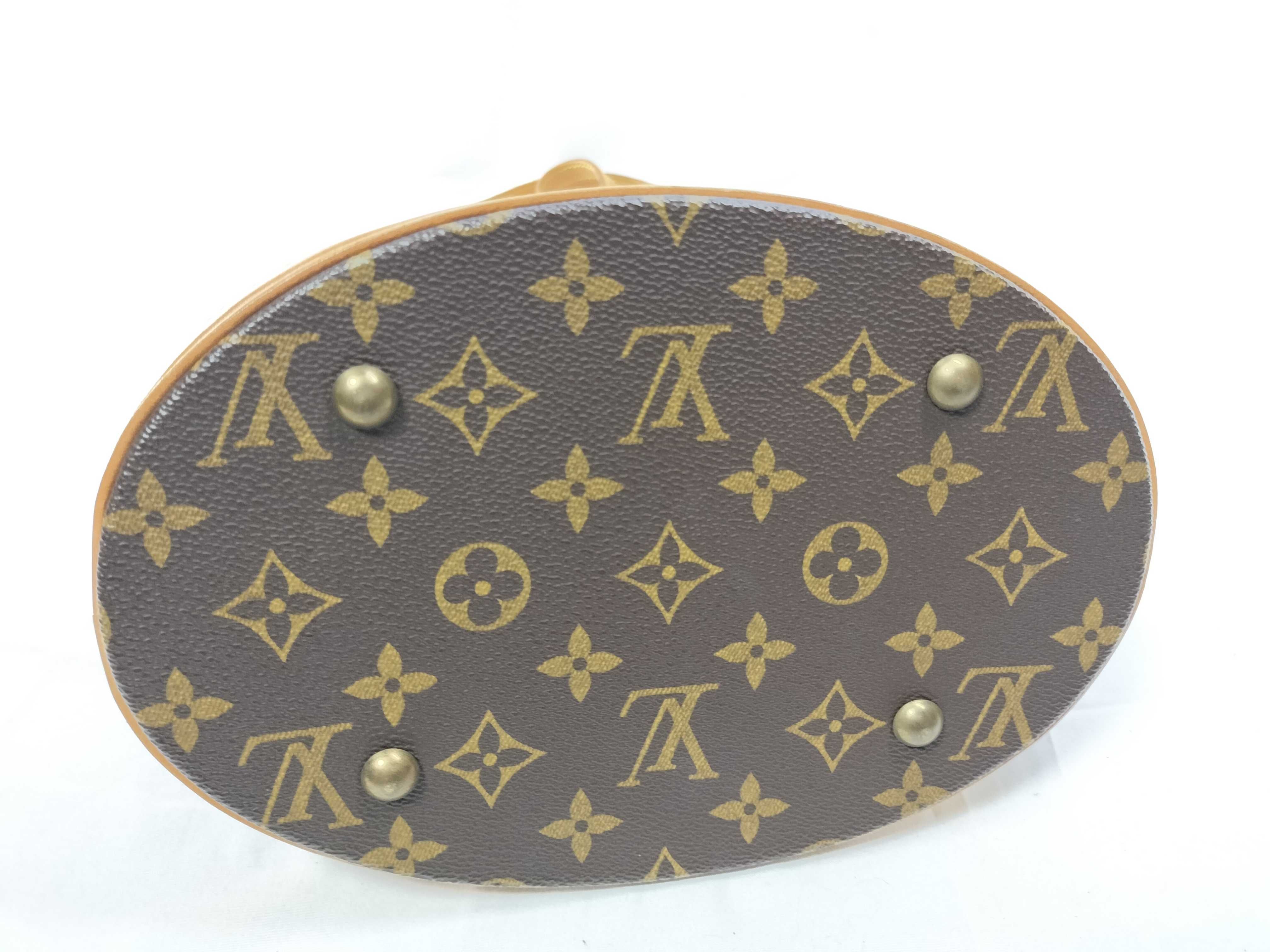 Monogram Bucket PM Tote Bag with Pouch — view 6