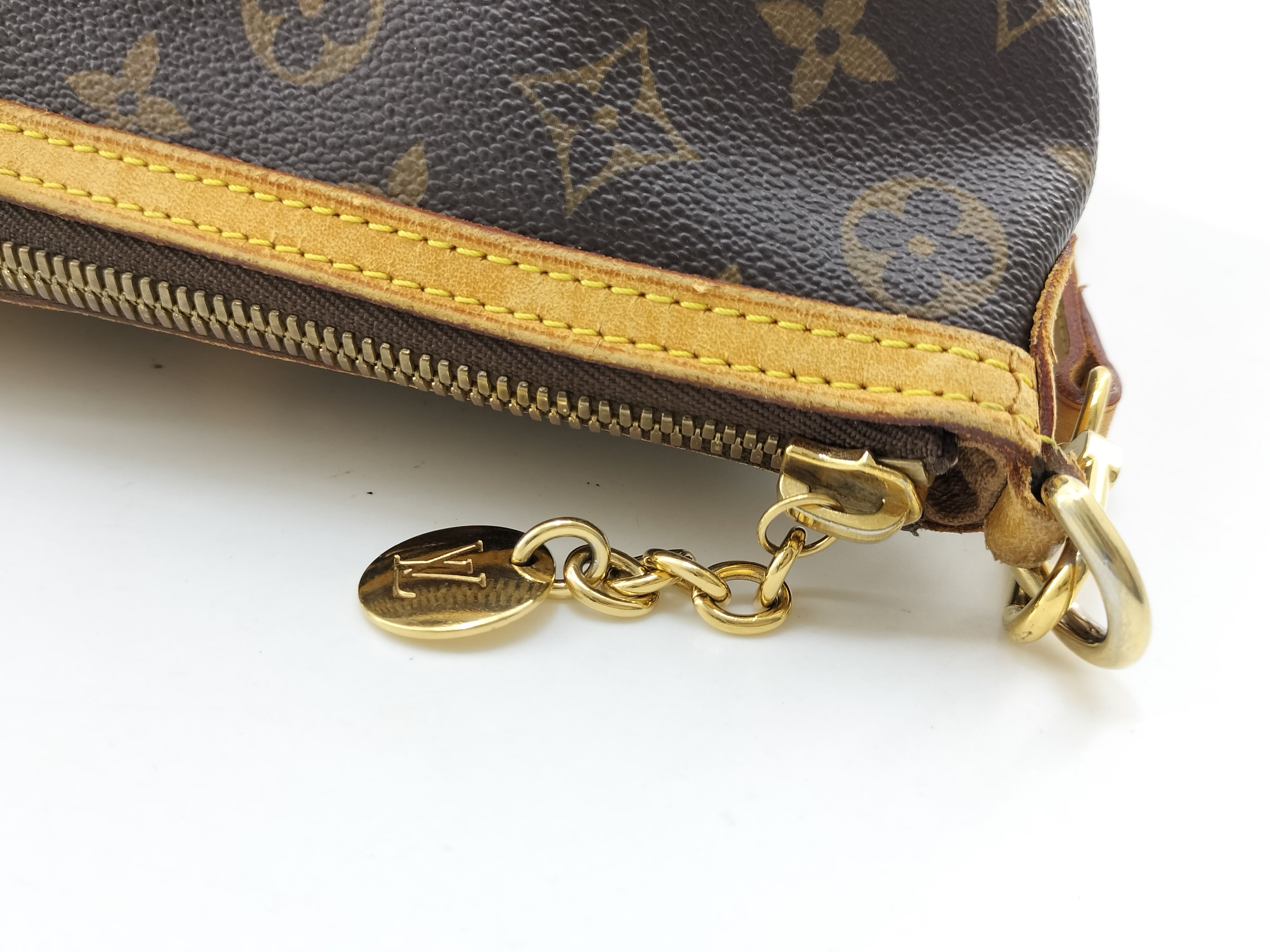 Monogram 2-Way Tote Bag Palermo PM Monogram Brown Leather M40145 — view 10