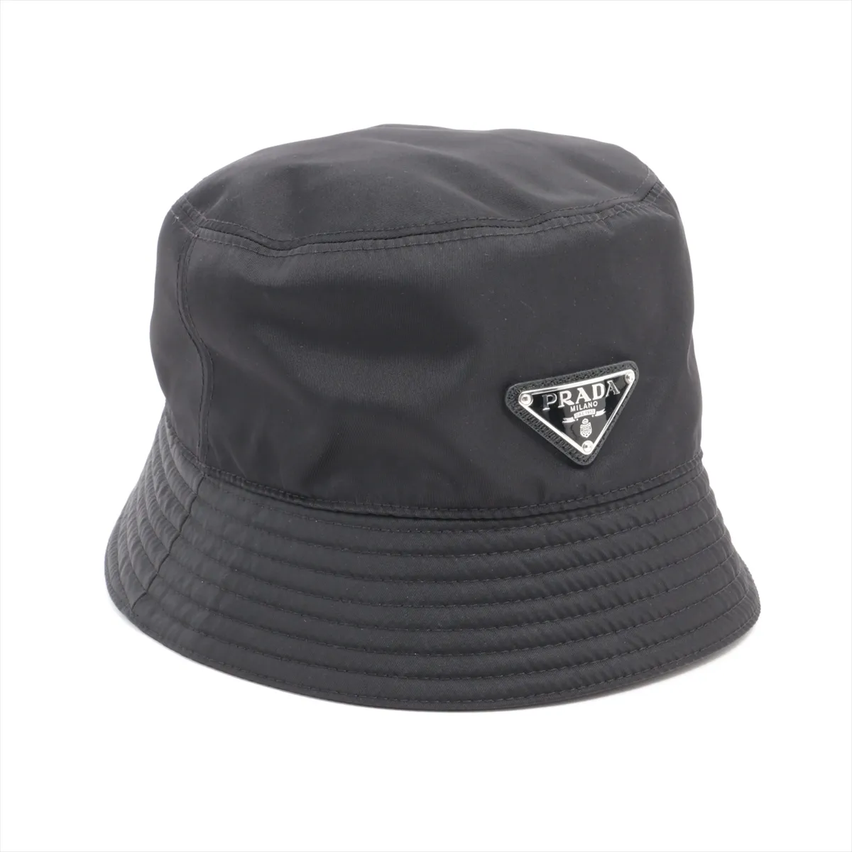 1HC137 Re Nylon Bucket Hat M Polyamide Black — view 2
