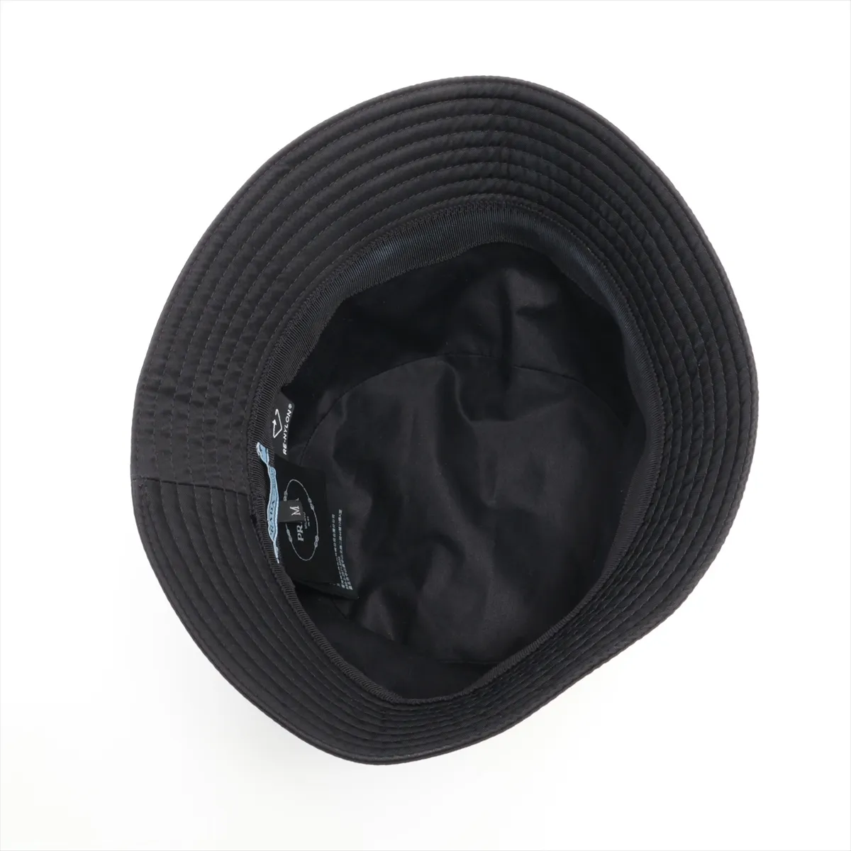 1HC137 Re Nylon Bucket Hat M Polyamide Black — view 4