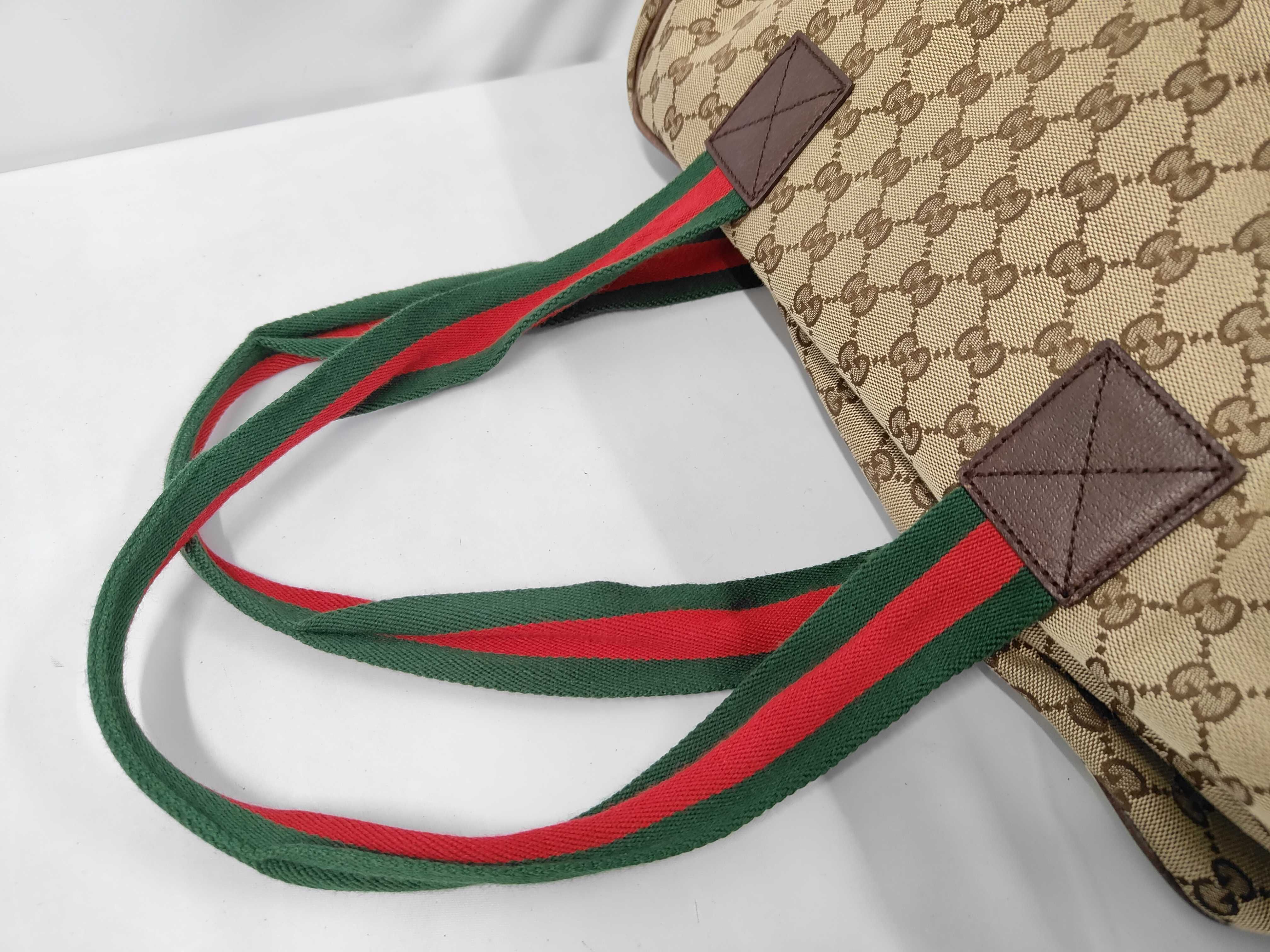 GG Canvas Sherry Line Boston Bag — view 5