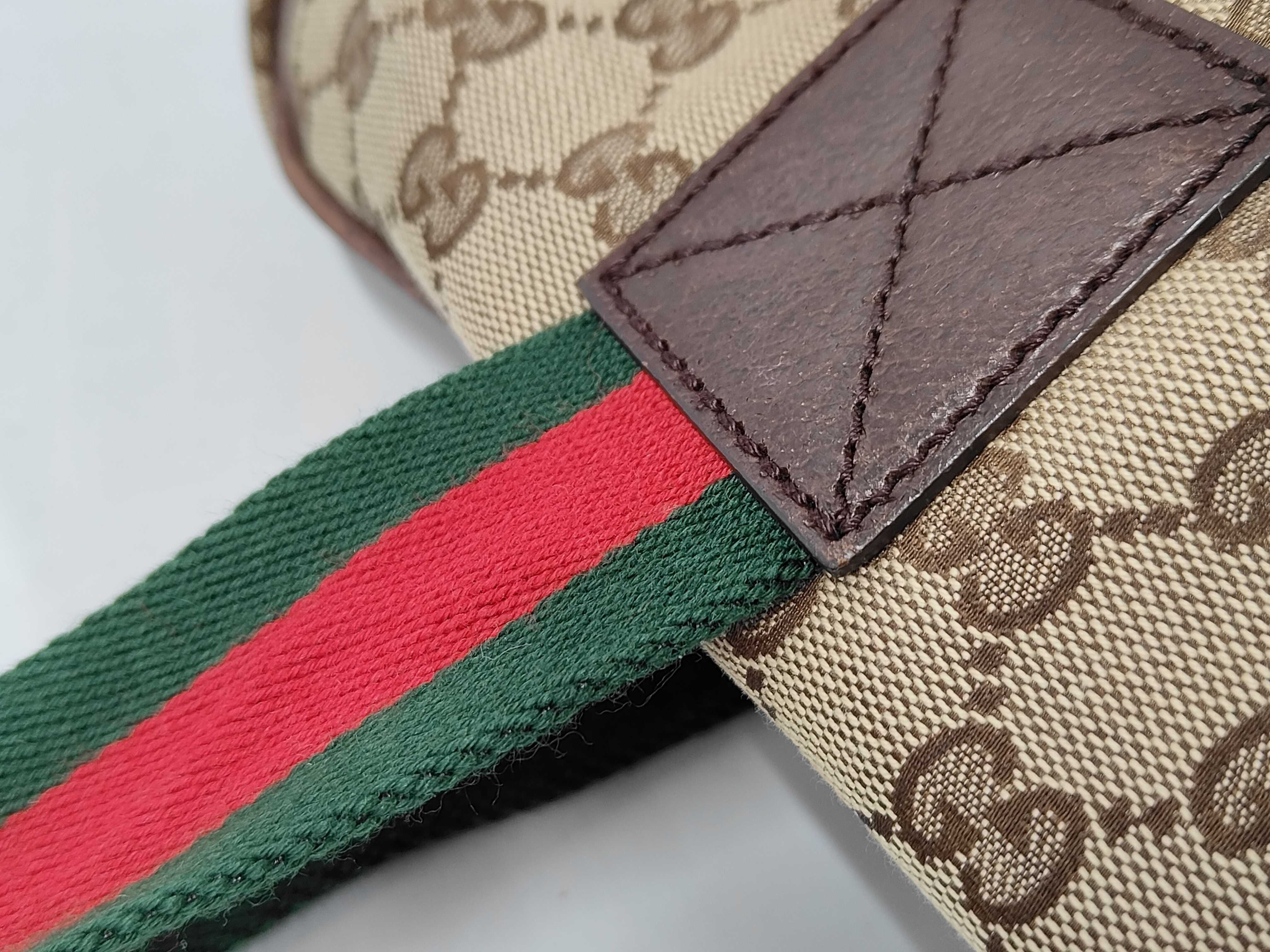 GG Canvas Sherry Line Boston Bag — view 6