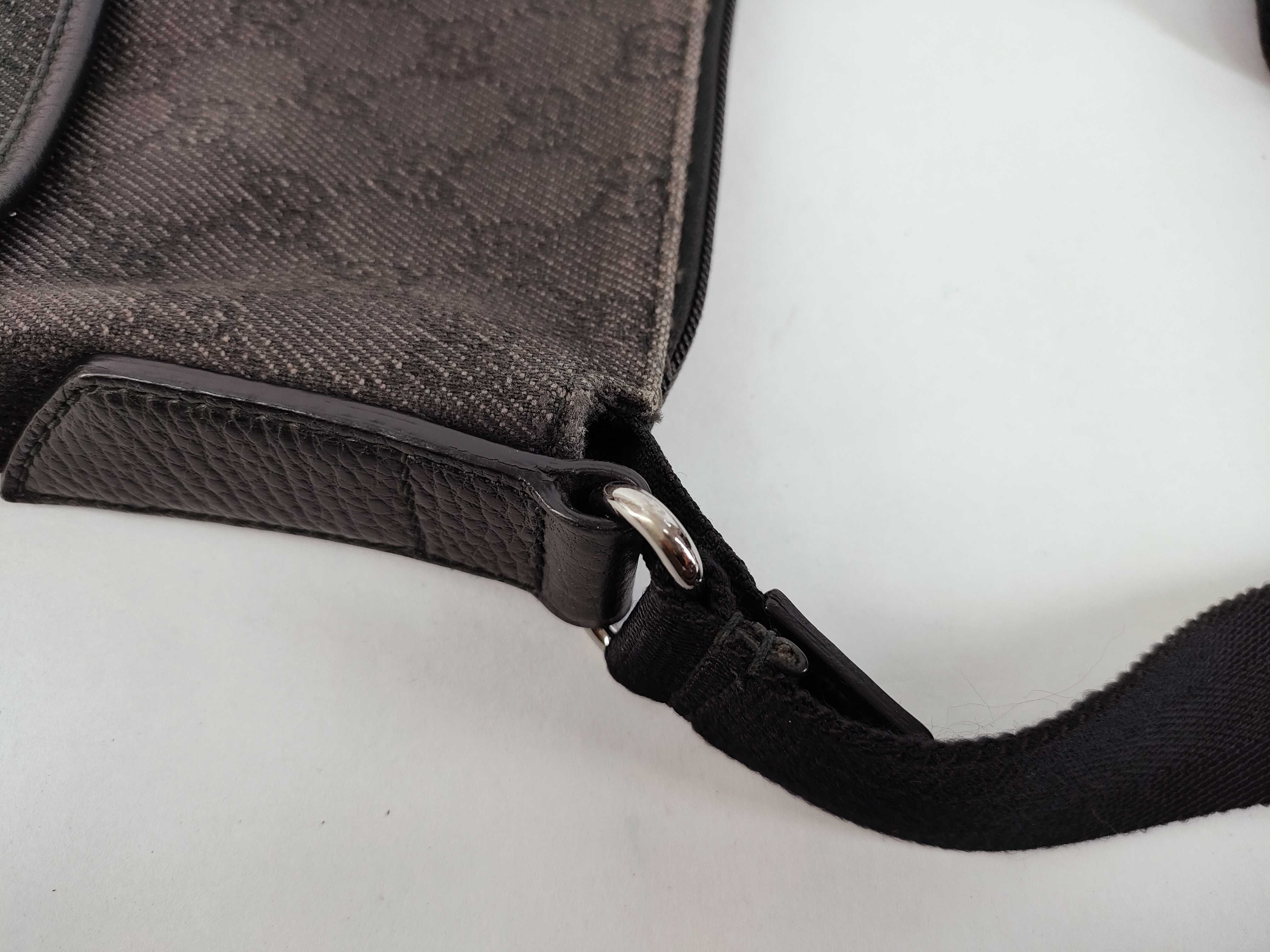 509635 GG Denim Shoulder Bag — view 5