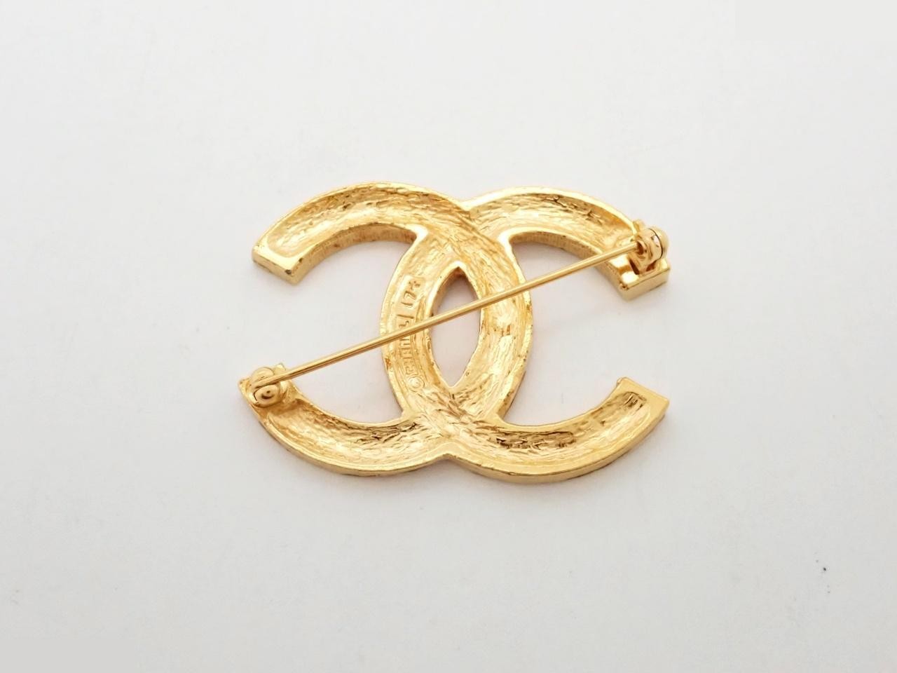 Coco Mark Rhinestone Brooch — view 2