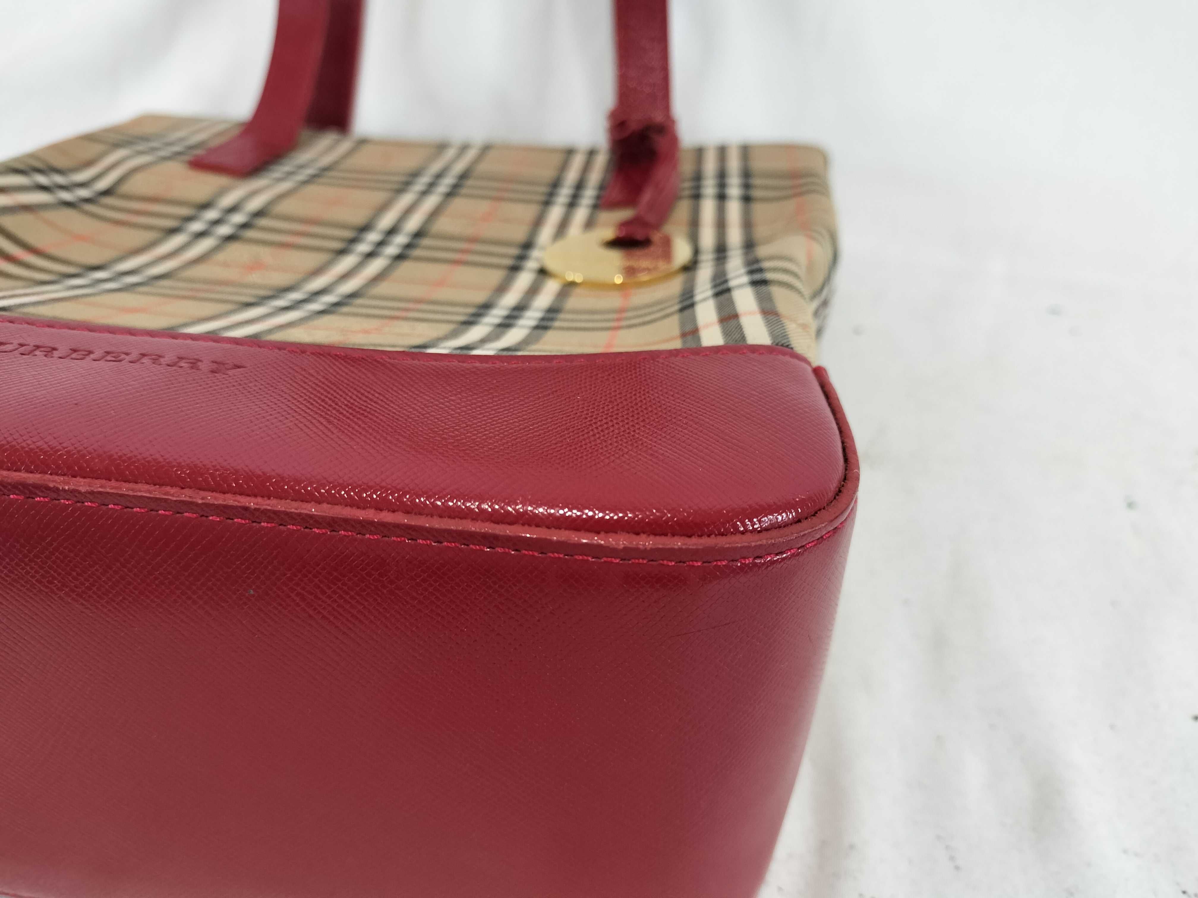 Nova Check Shadow Horse Tote Bag / Gold Hardware Handbag — view 7