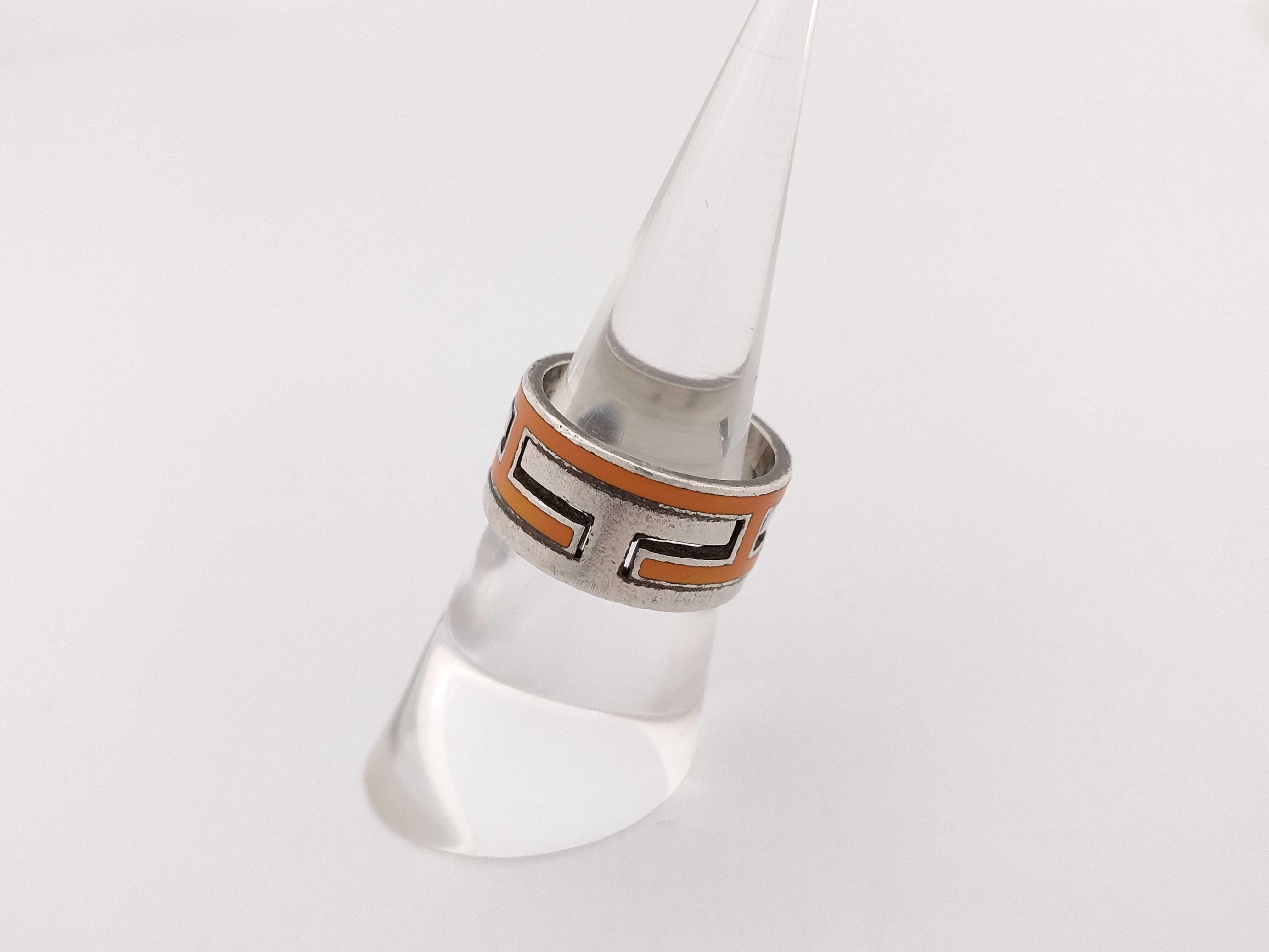 Move Ash Silver 925 #51 Orange Silver Ring — view 2