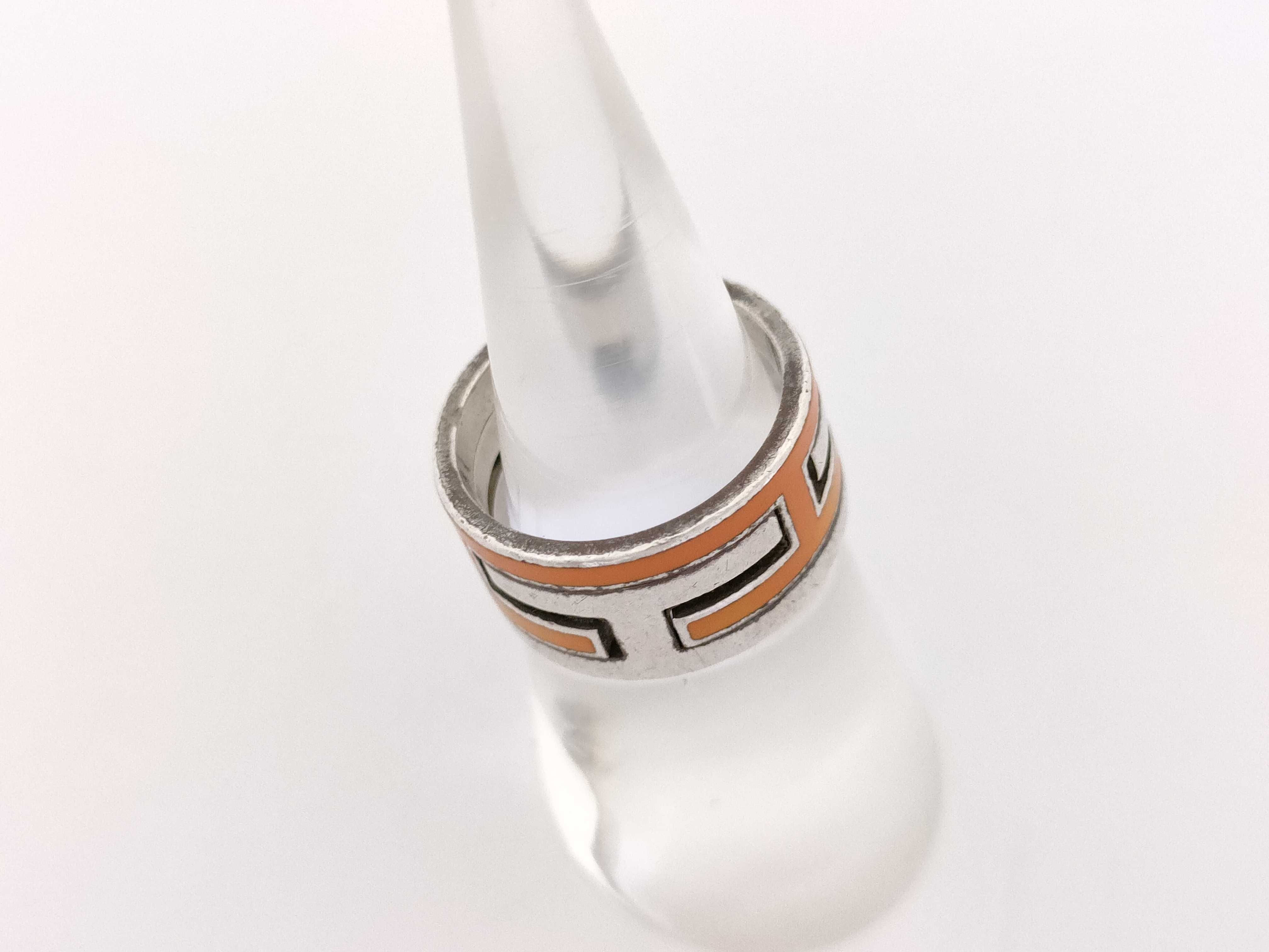 Move Ash Silver 925 #51 Orange Silver Ring — view 3