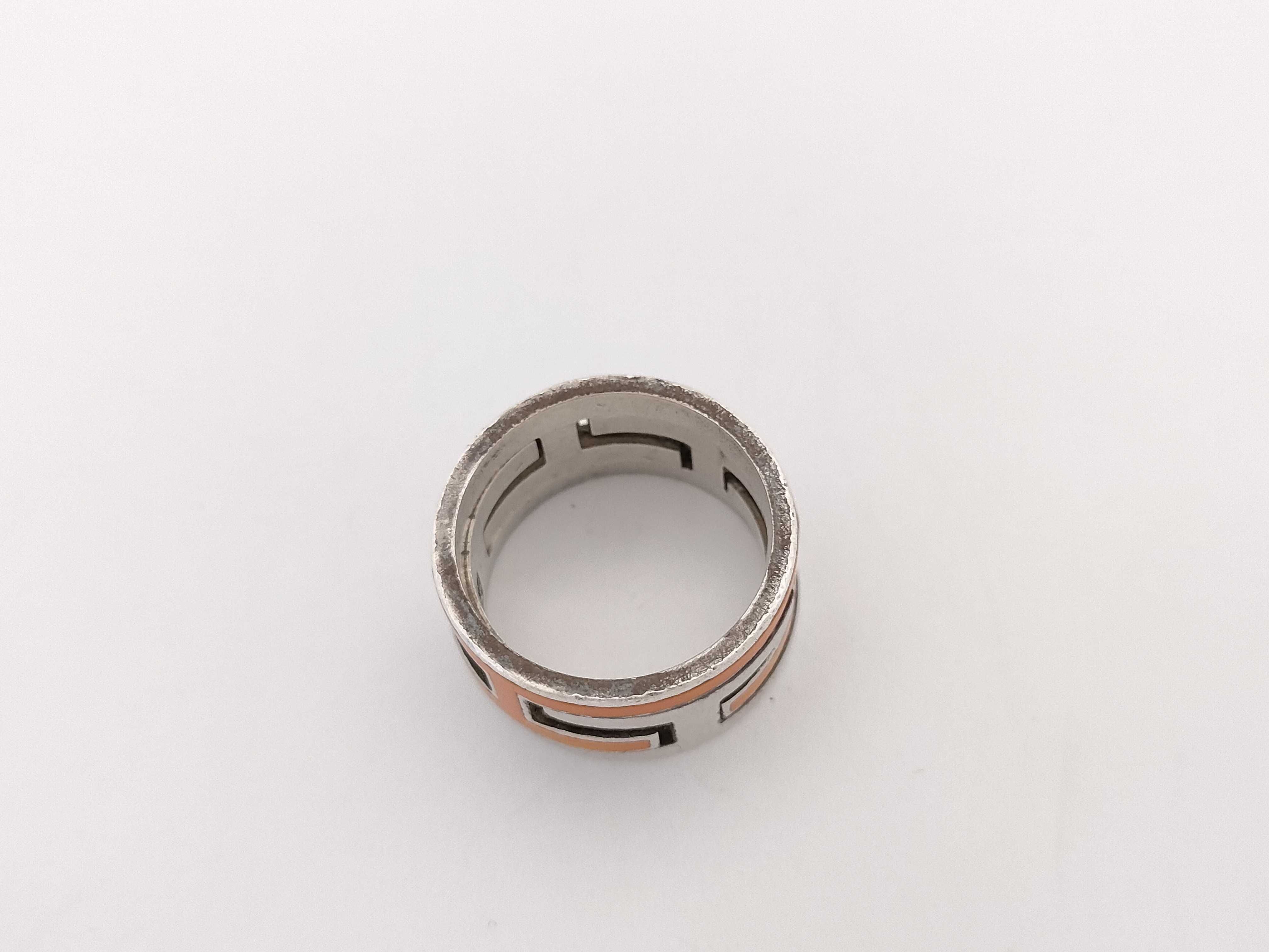 Move Ash Silver 925 #51 Orange Silver Ring — view 4