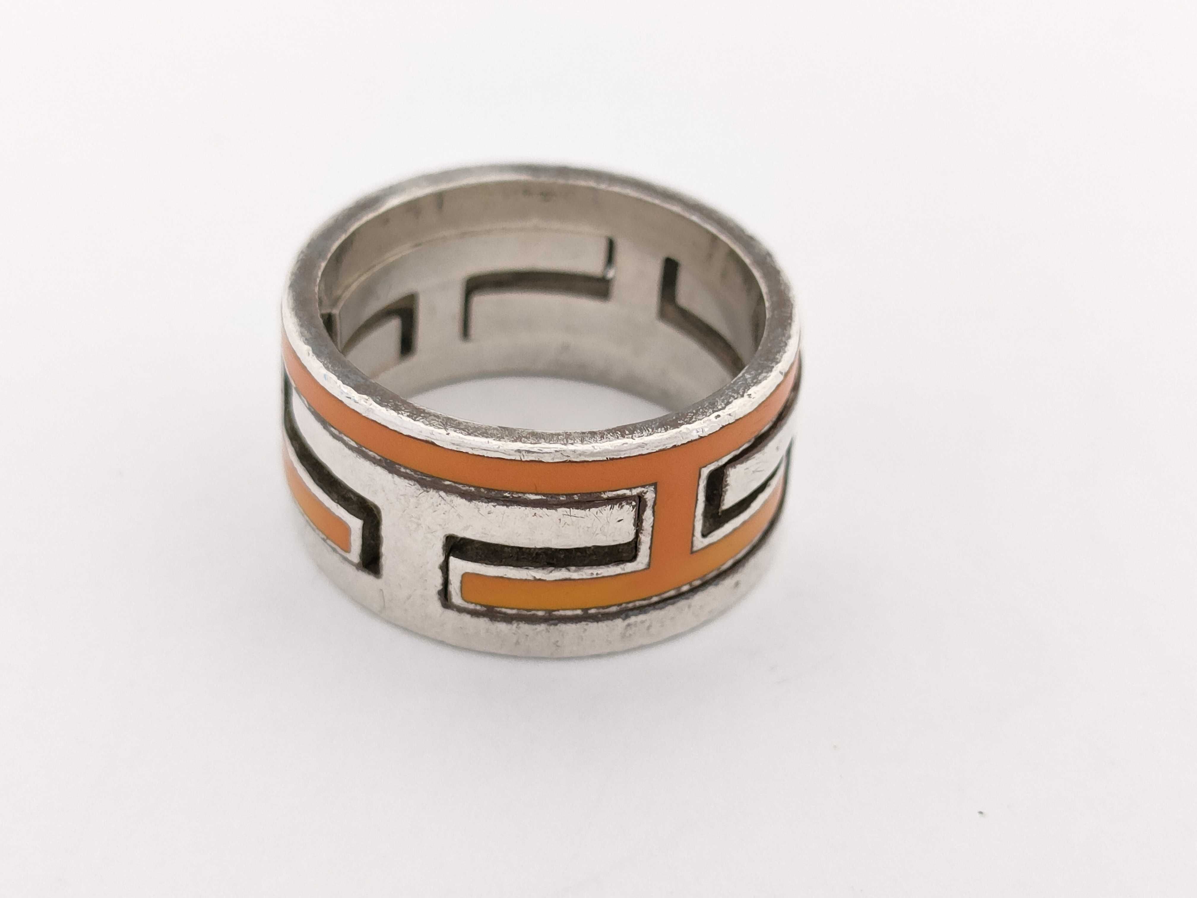Move Ash Silver 925 #51 Orange Silver Ring — view 6