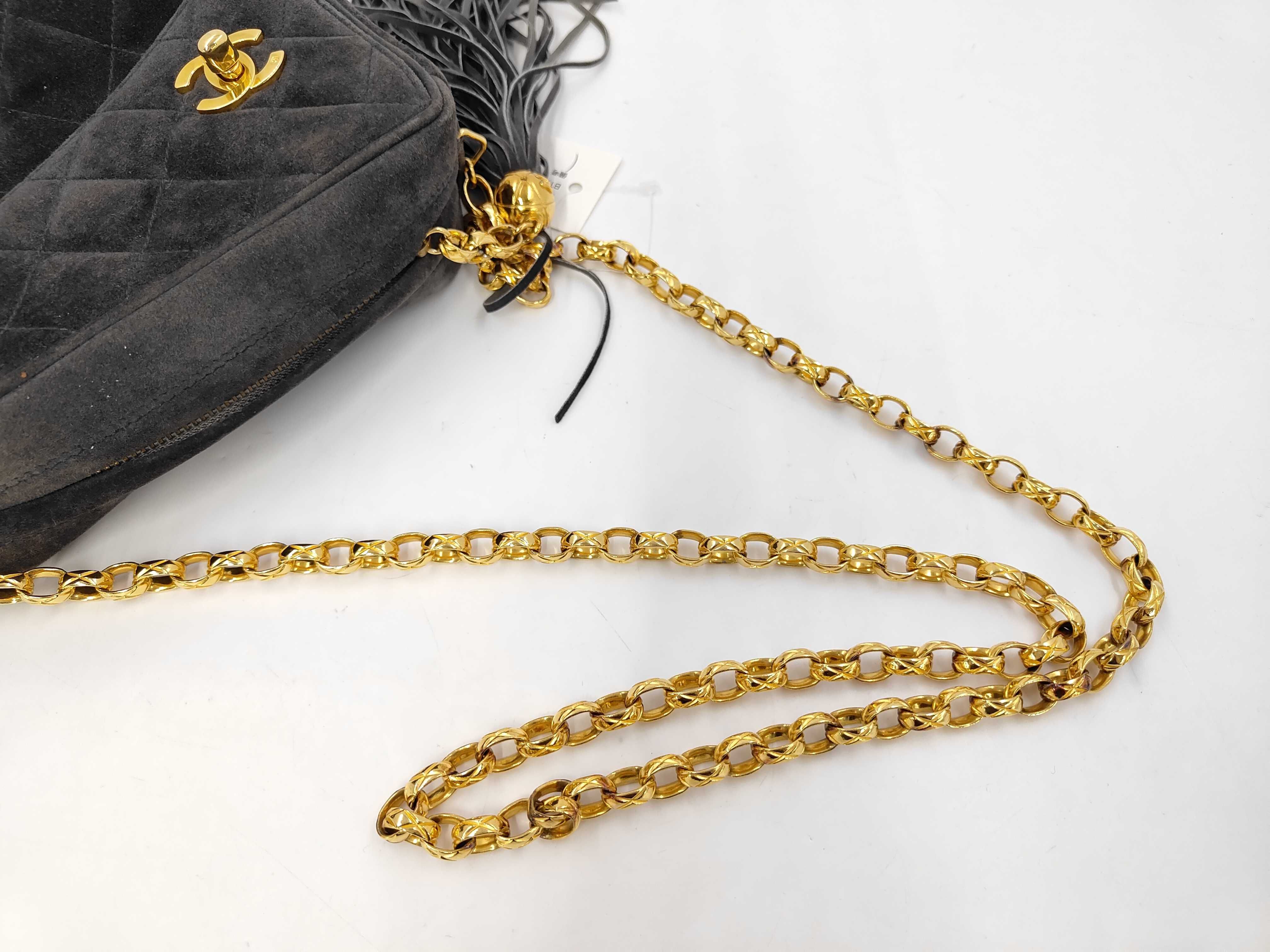 Suede Jewel Shoulder Bag — view 5