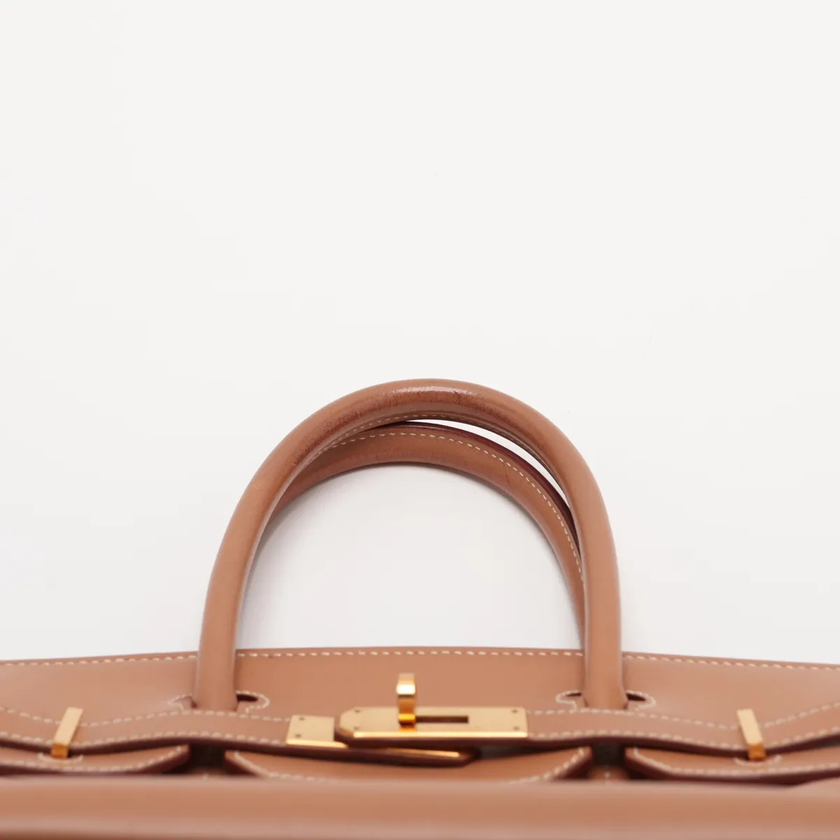 [Individually packaged] Hermes Birkin 30 Letournée Courchevel Natural Gold Hardware B: 1998 Key not included — view 6