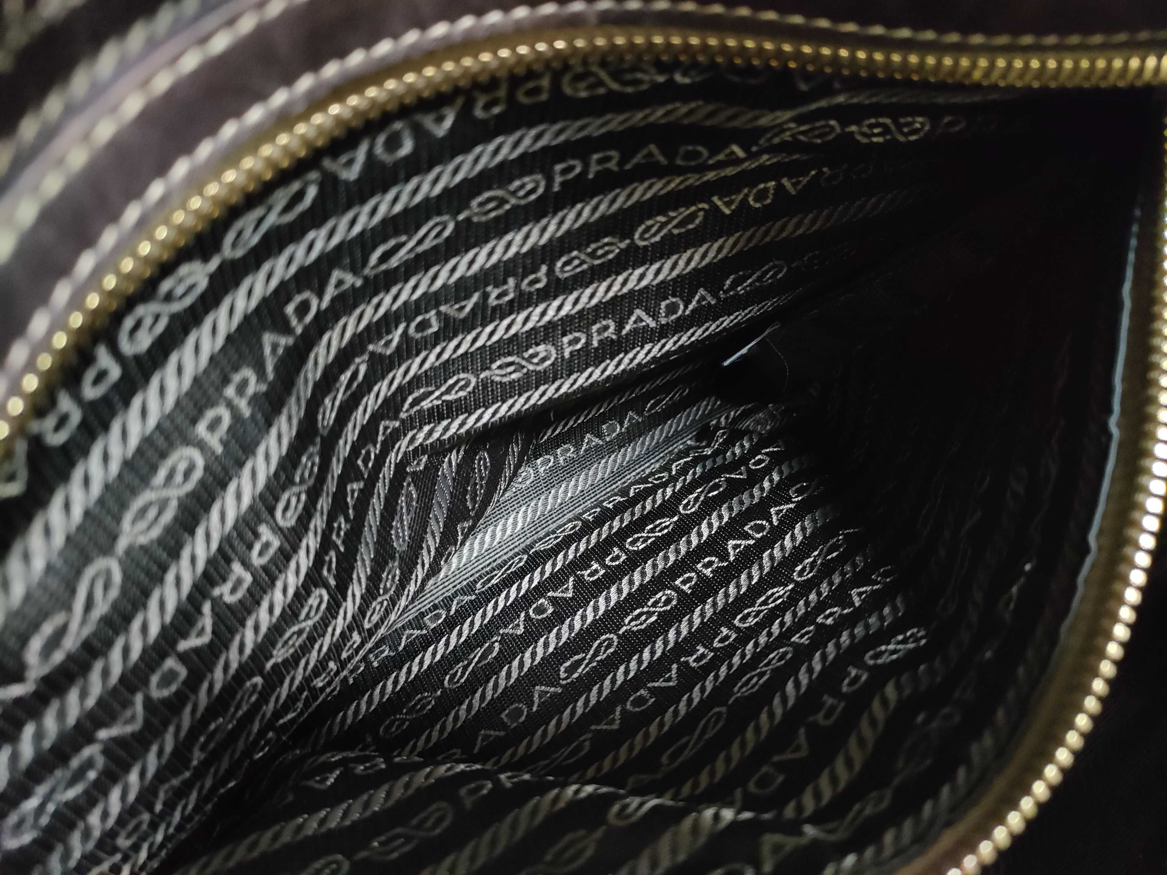 Canvas Logo Jacquard Handbag Brown BR3461 Handbag — view 12