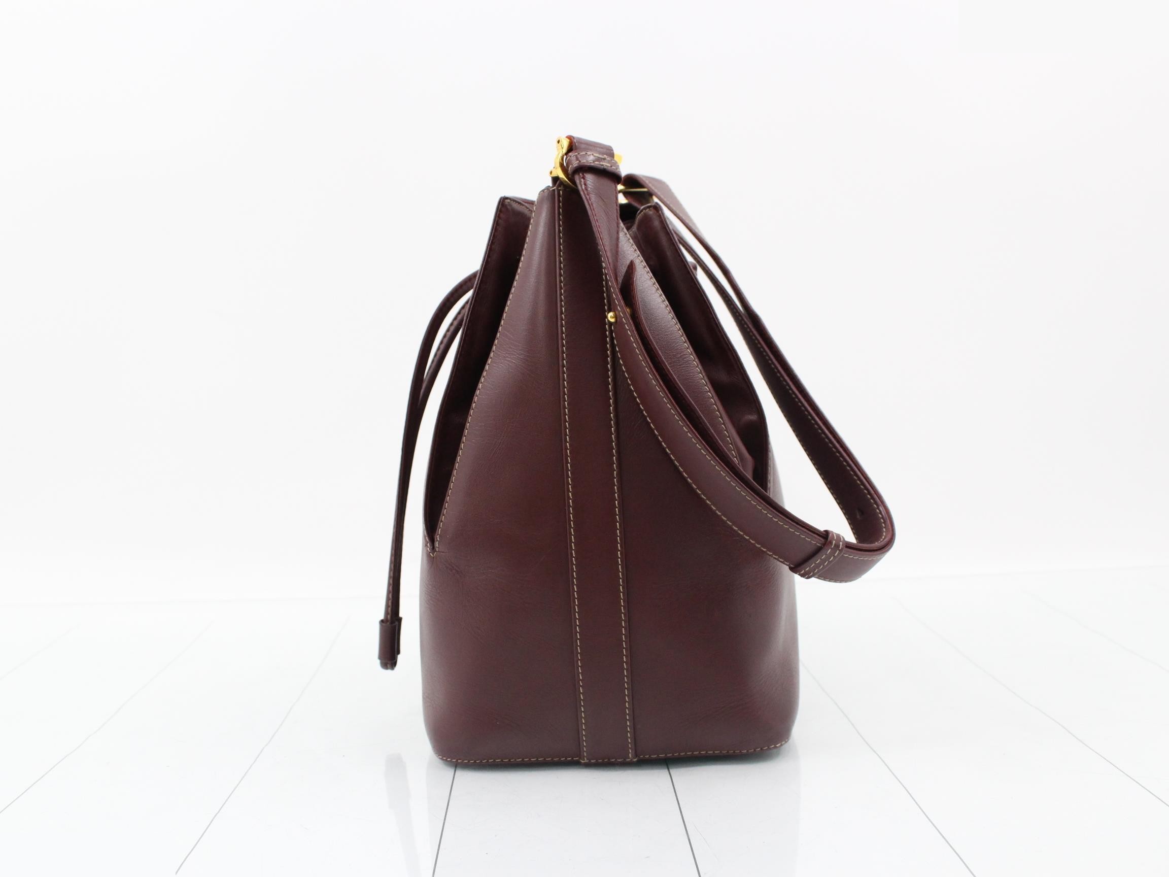 Mustline drawstring shoulder bag — view 3