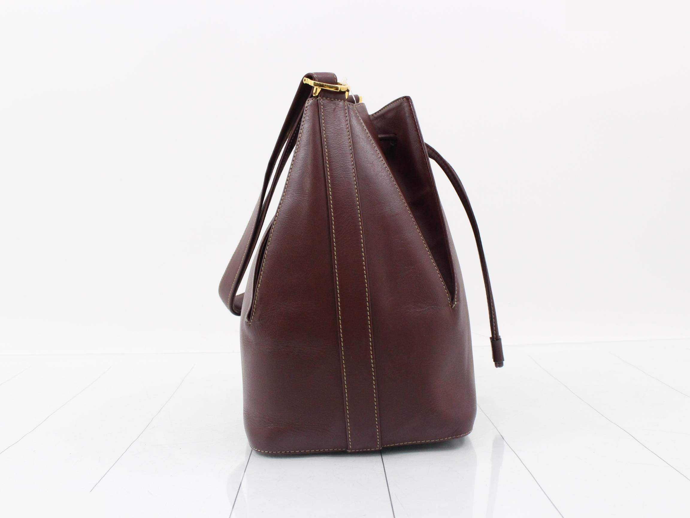 Mustline drawstring shoulder bag — view 4