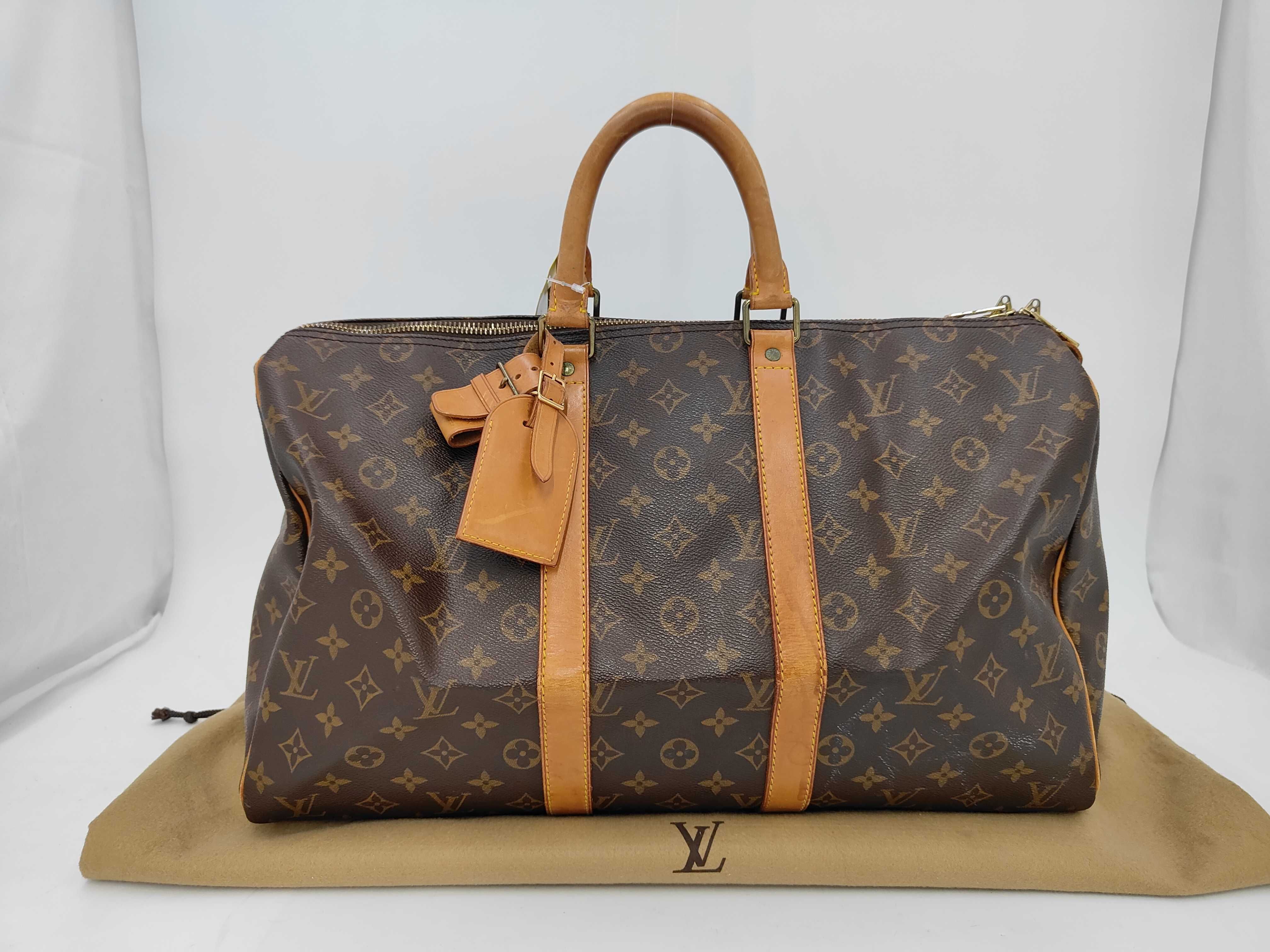 Monogram M41428 Keepall 45 Boston Bag