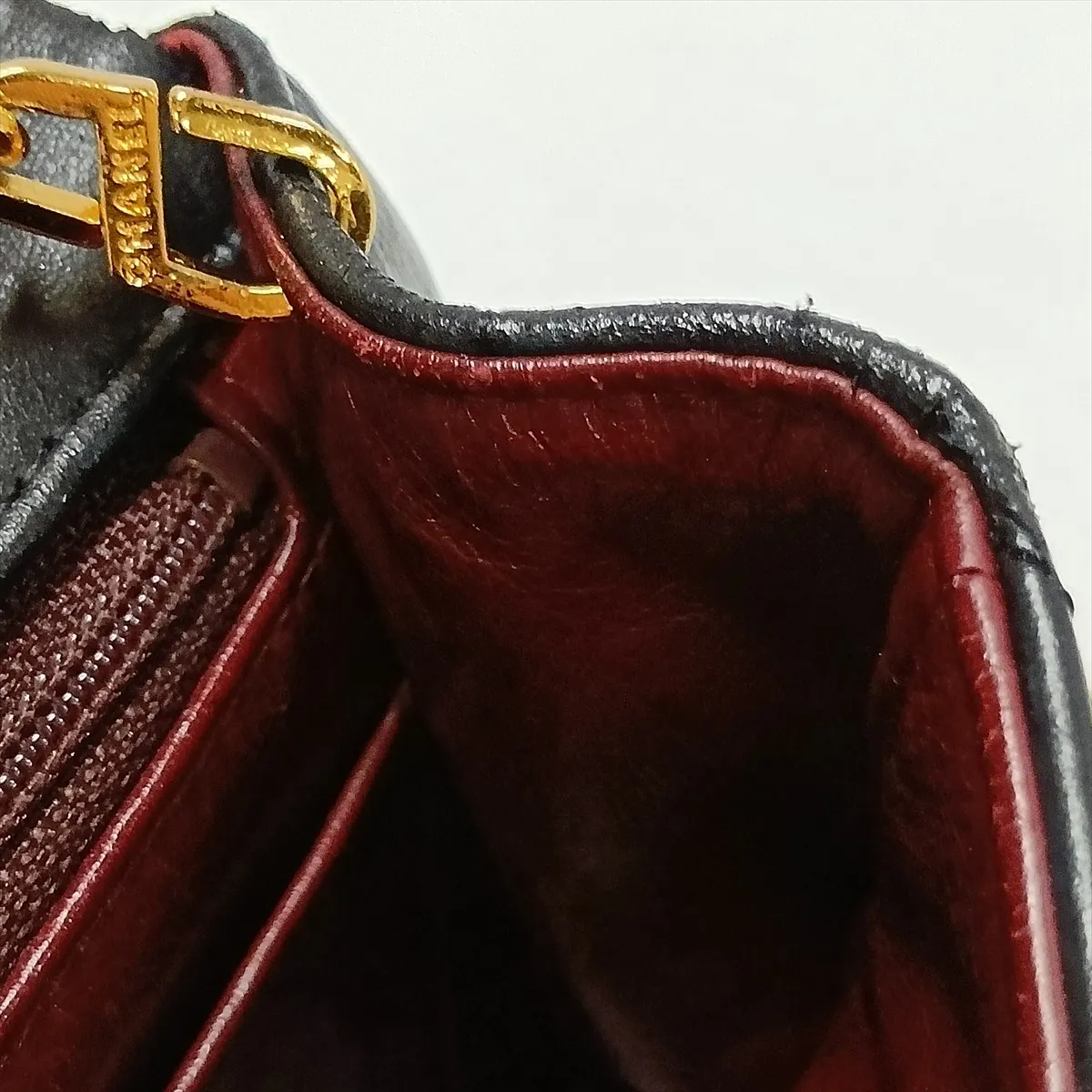 Mini Matelassé 17 Leather Single Flap Single Chain Bag, Black with Gold Hardware, 1477381, Series 1, A01115 — view 13