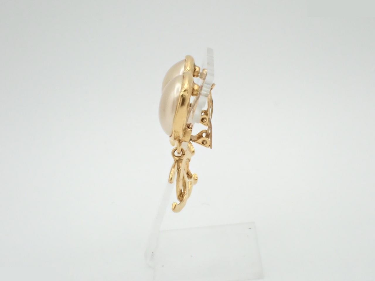 Coco Mark Pearl Swing Earrings 94A — view 3