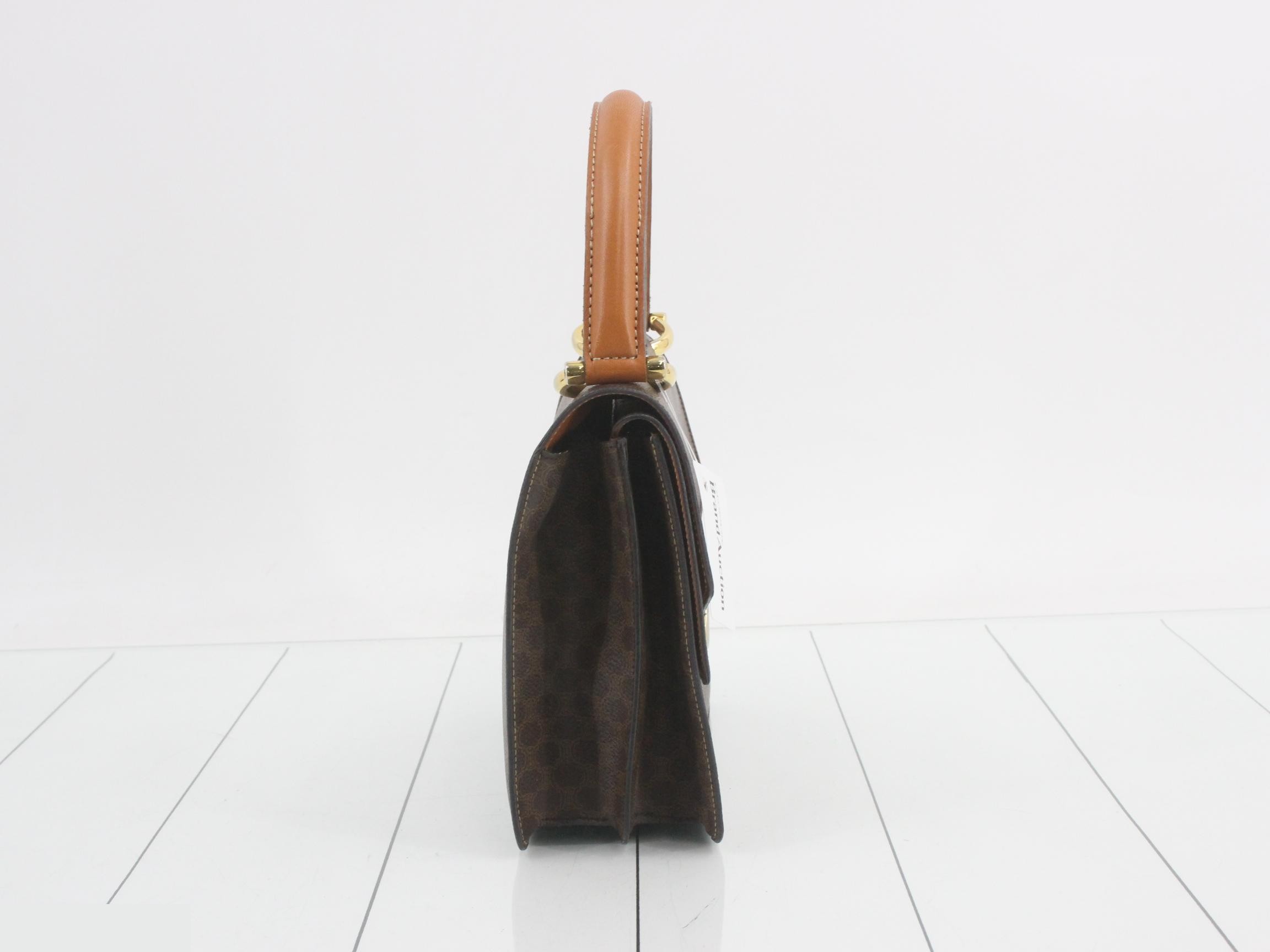 Macadam pattern bag/handbag with turn-lock closure — view 4