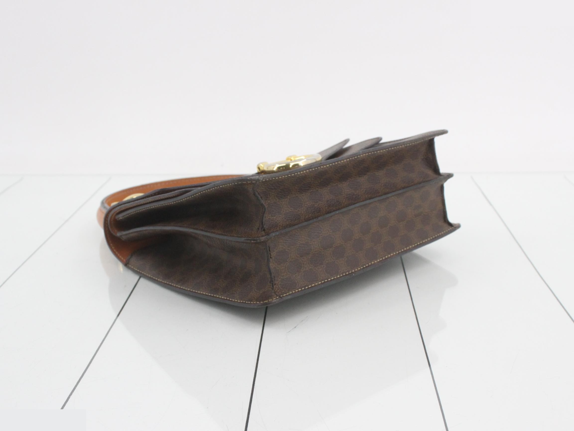 Macadam pattern bag/handbag with turn-lock closure — view 5