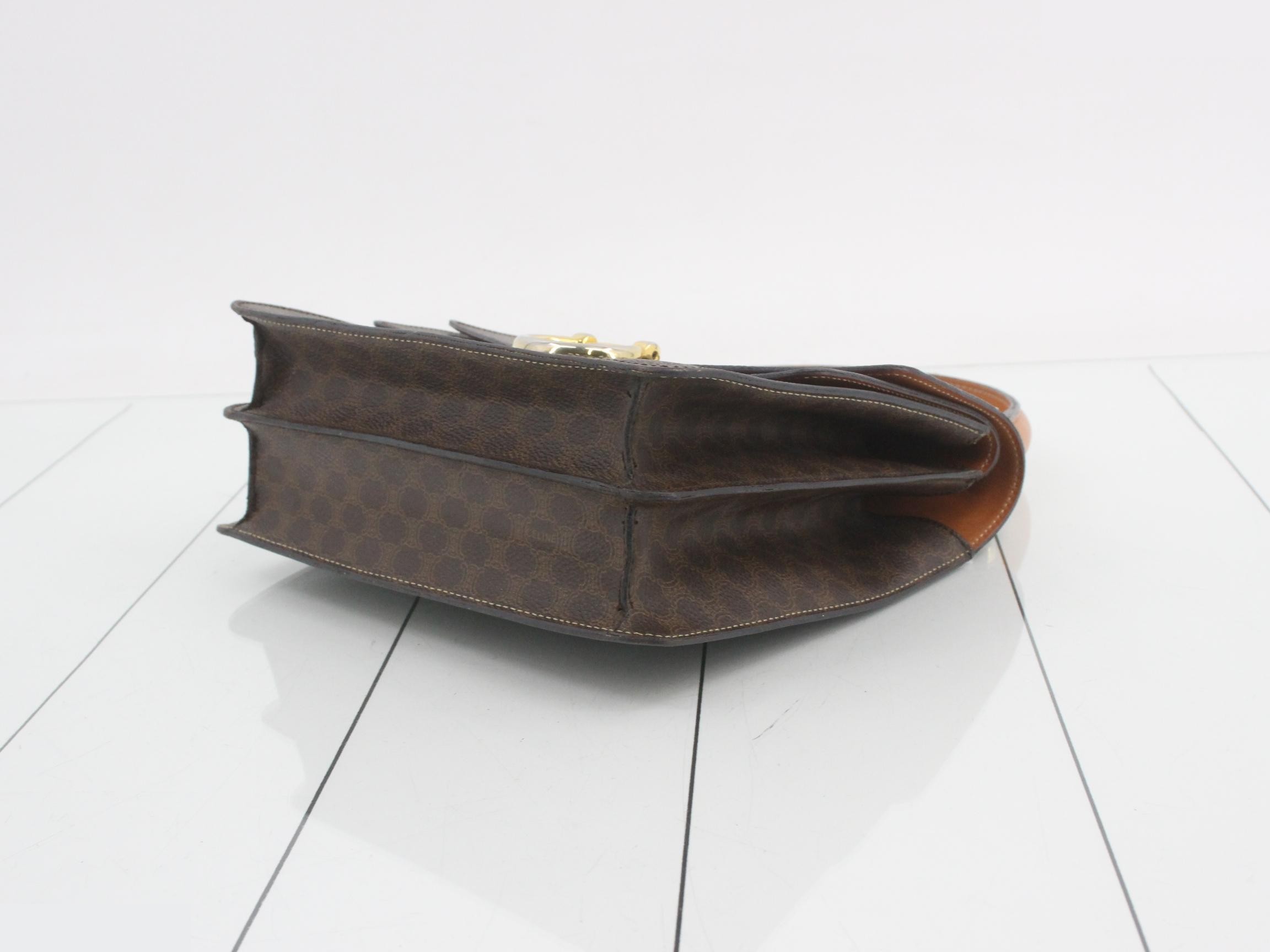 Macadam pattern bag/handbag with turn-lock closure — view 6
