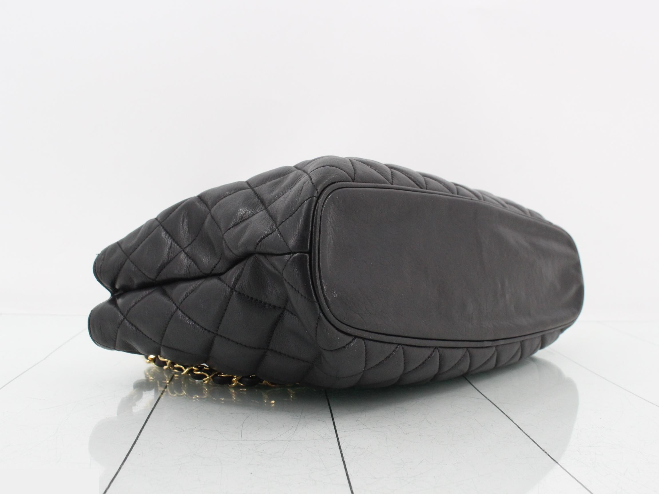 Matelassé Lambskin Chain Shoulder Bag (with original seal) — view 5