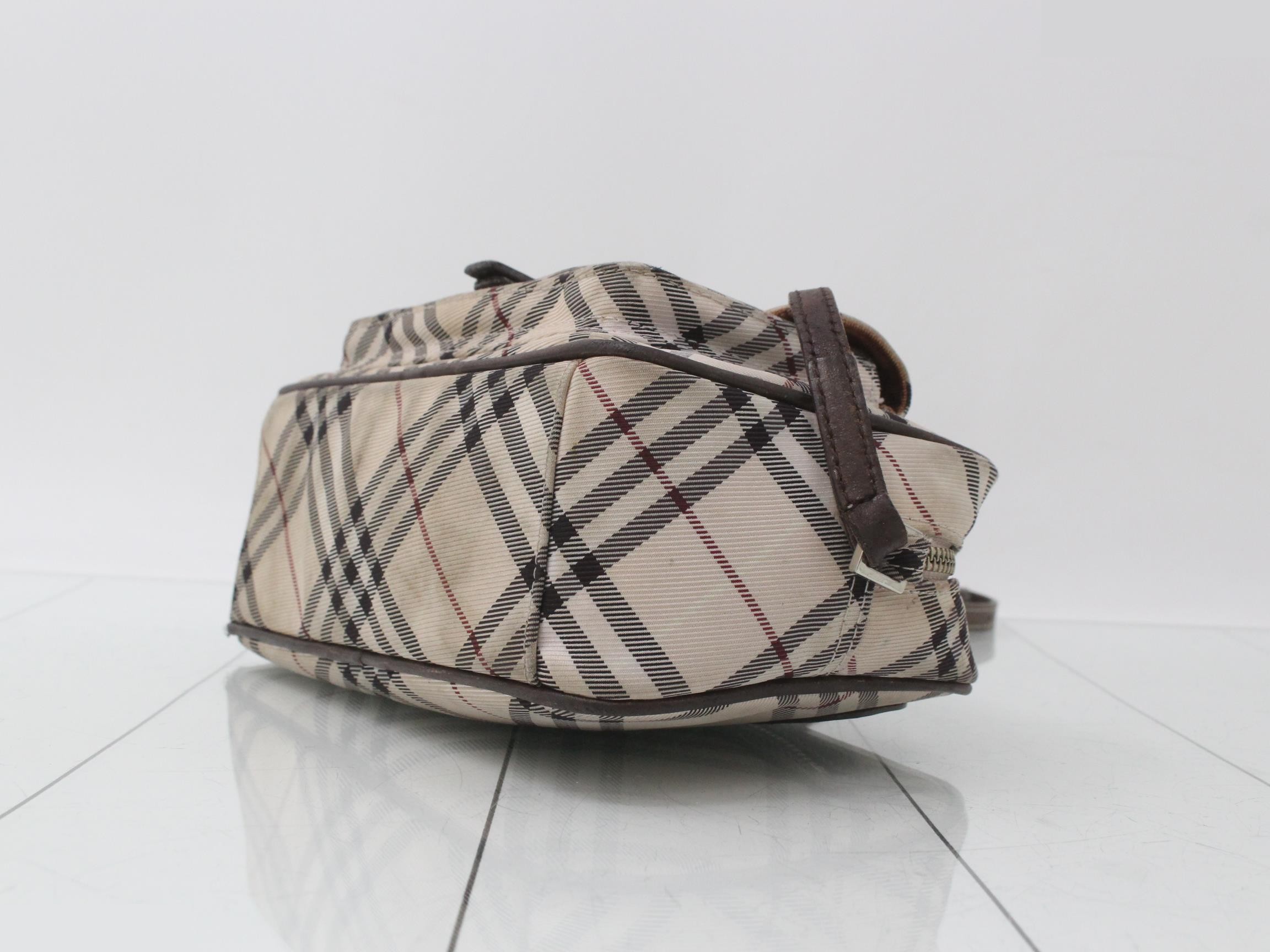 Blue Label Nova Check Shoulder Bag — view 6