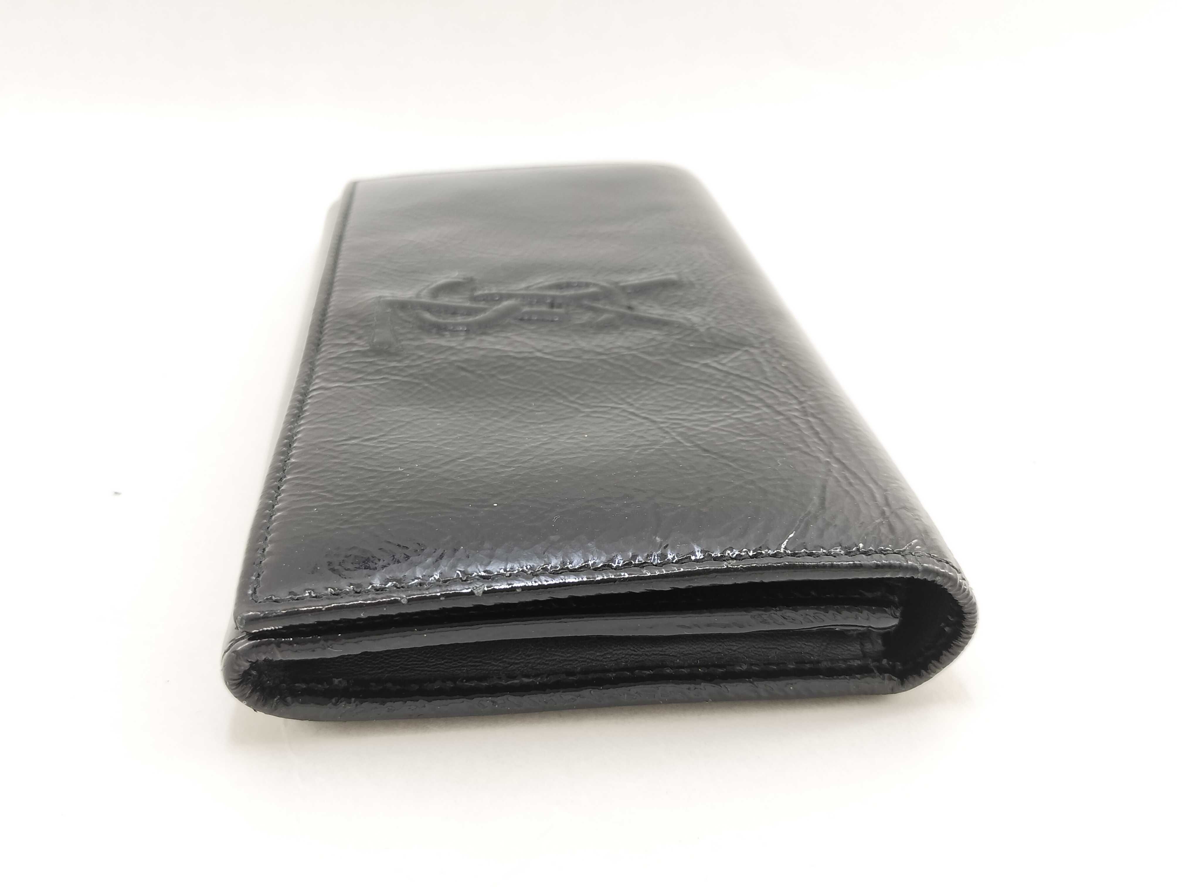 Black Patent Leather Bellechasse Bag 361120 Wallet — view 3