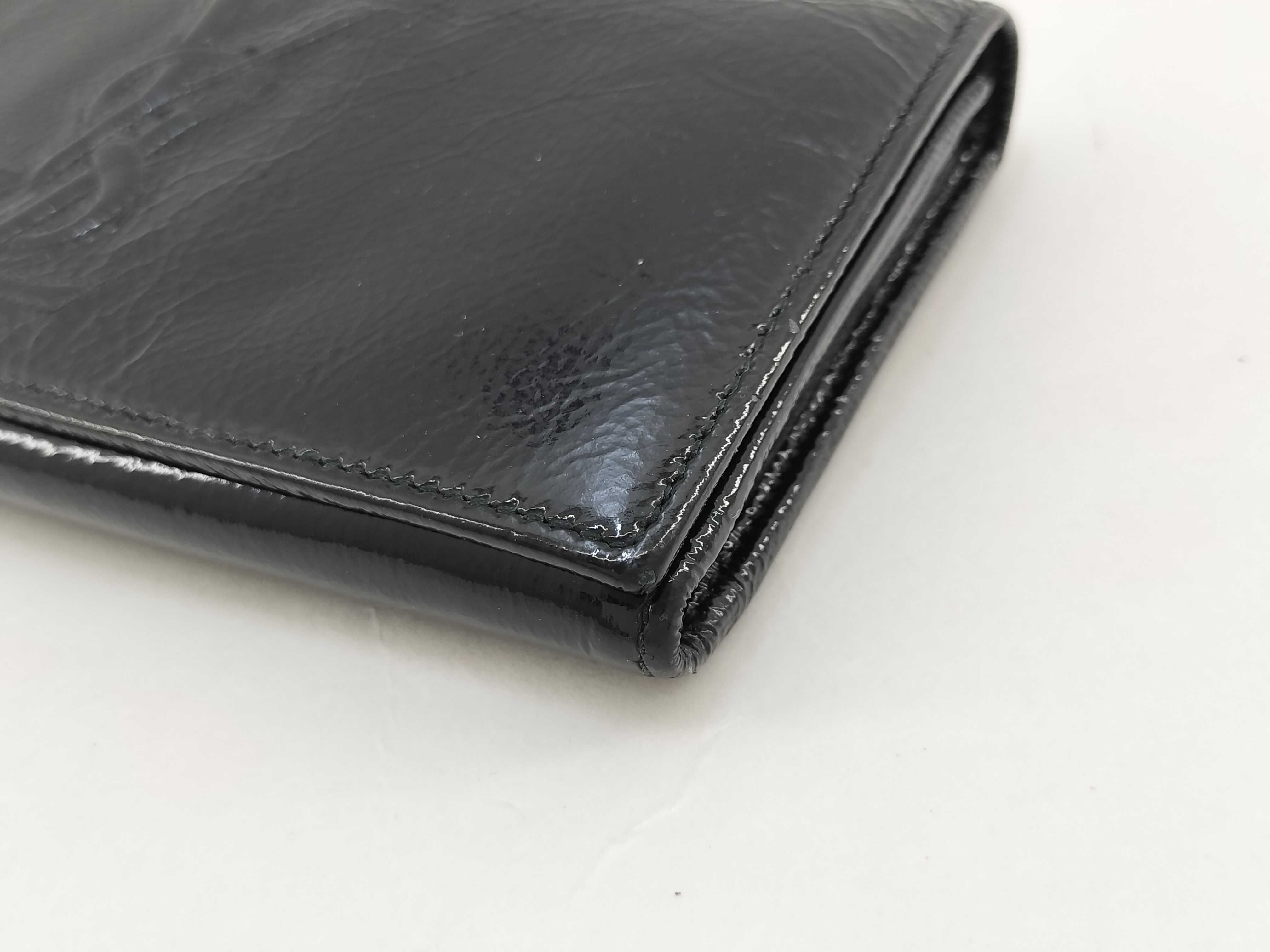 Black Patent Leather Bellechasse Bag 361120 Wallet — view 4
