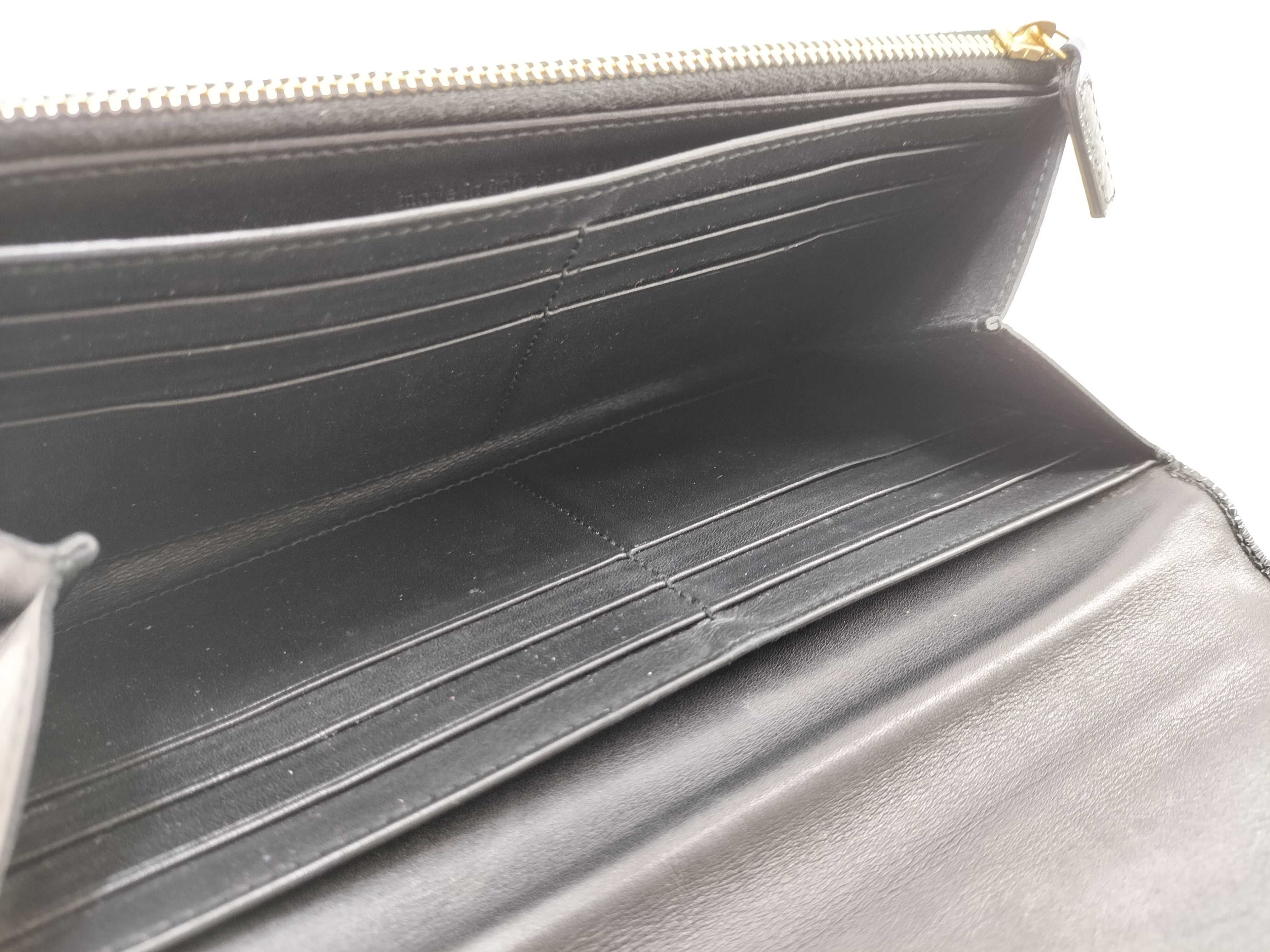 Black Patent Leather Bellechasse Bag 361120 Wallet — view 9