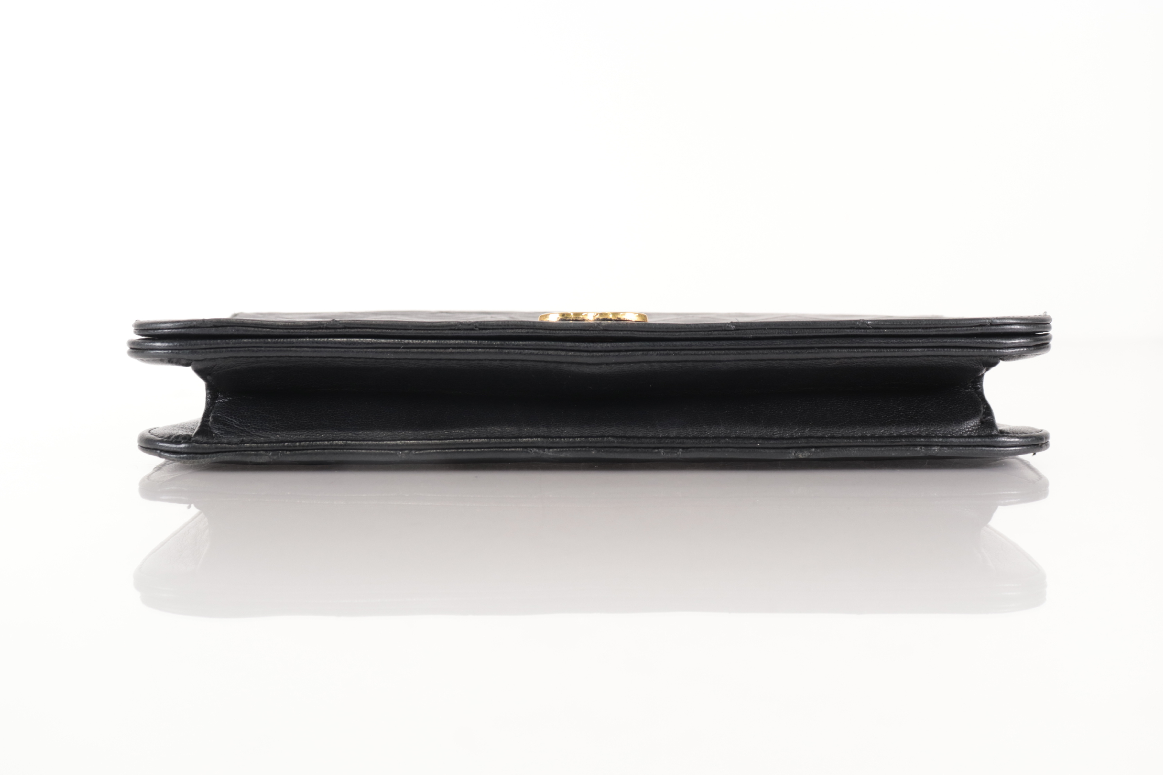 Full Flap Push Lambskin Chain Shoulder Bag (Serial No. 7) — view 6