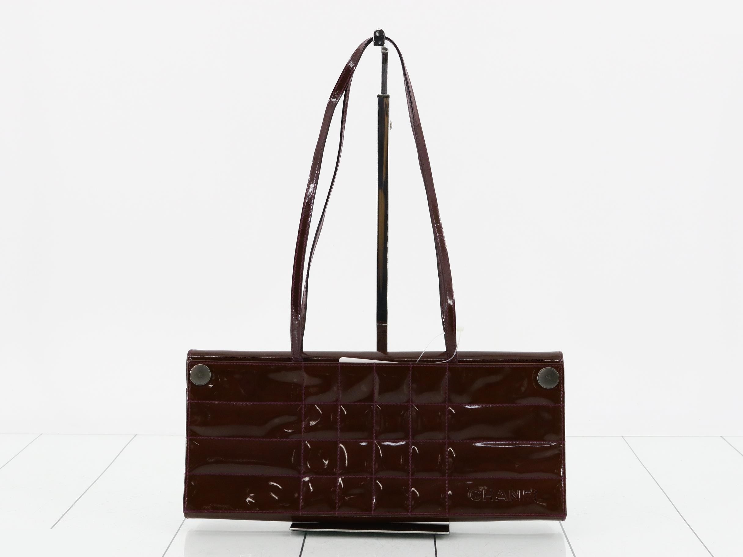 Chocolate bar shoulder bag