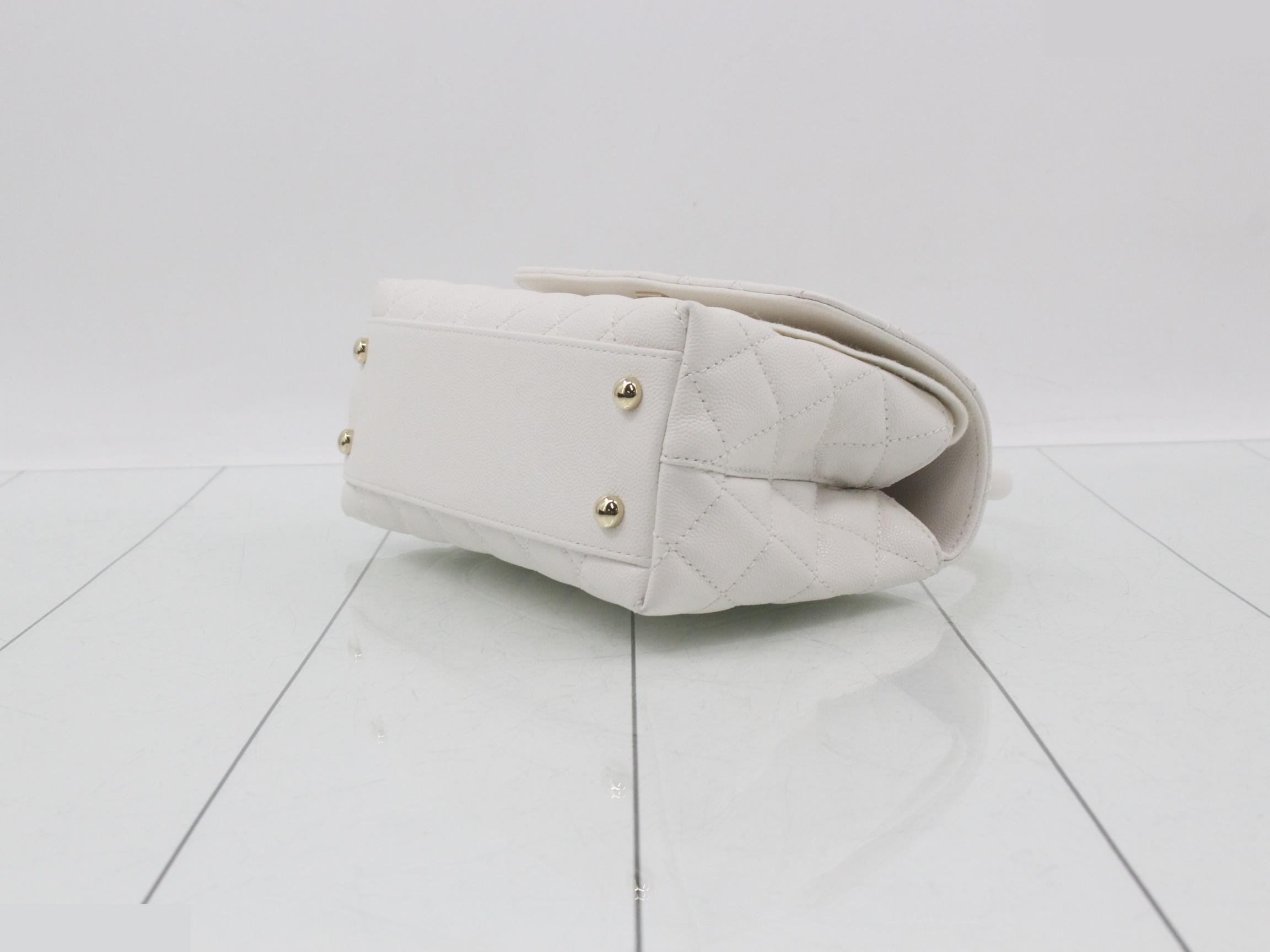 Small top-handle flap bag / Matelassé / Coco Handle XS — view 6