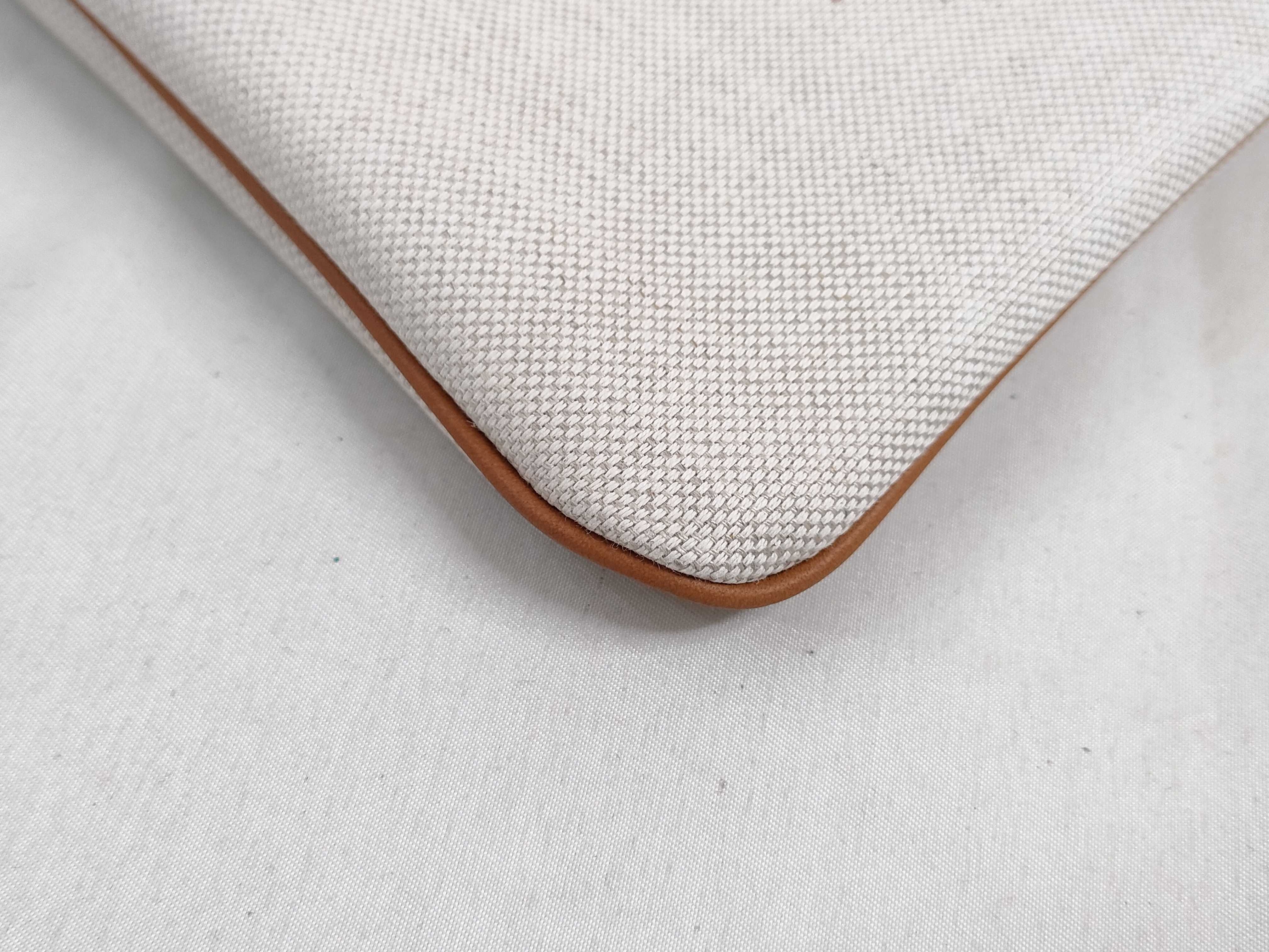 Unused Clutch Bag with Logo Print — view 3