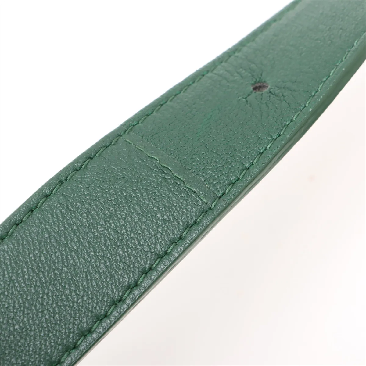 Maxi Intrecciato Cassette Leather Shoulder Bag, Green — view 13