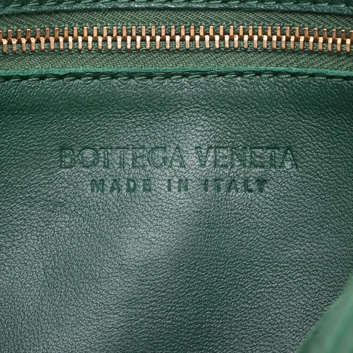 Maxi Intrecciato Cassette Leather Shoulder Bag, Green — view 8