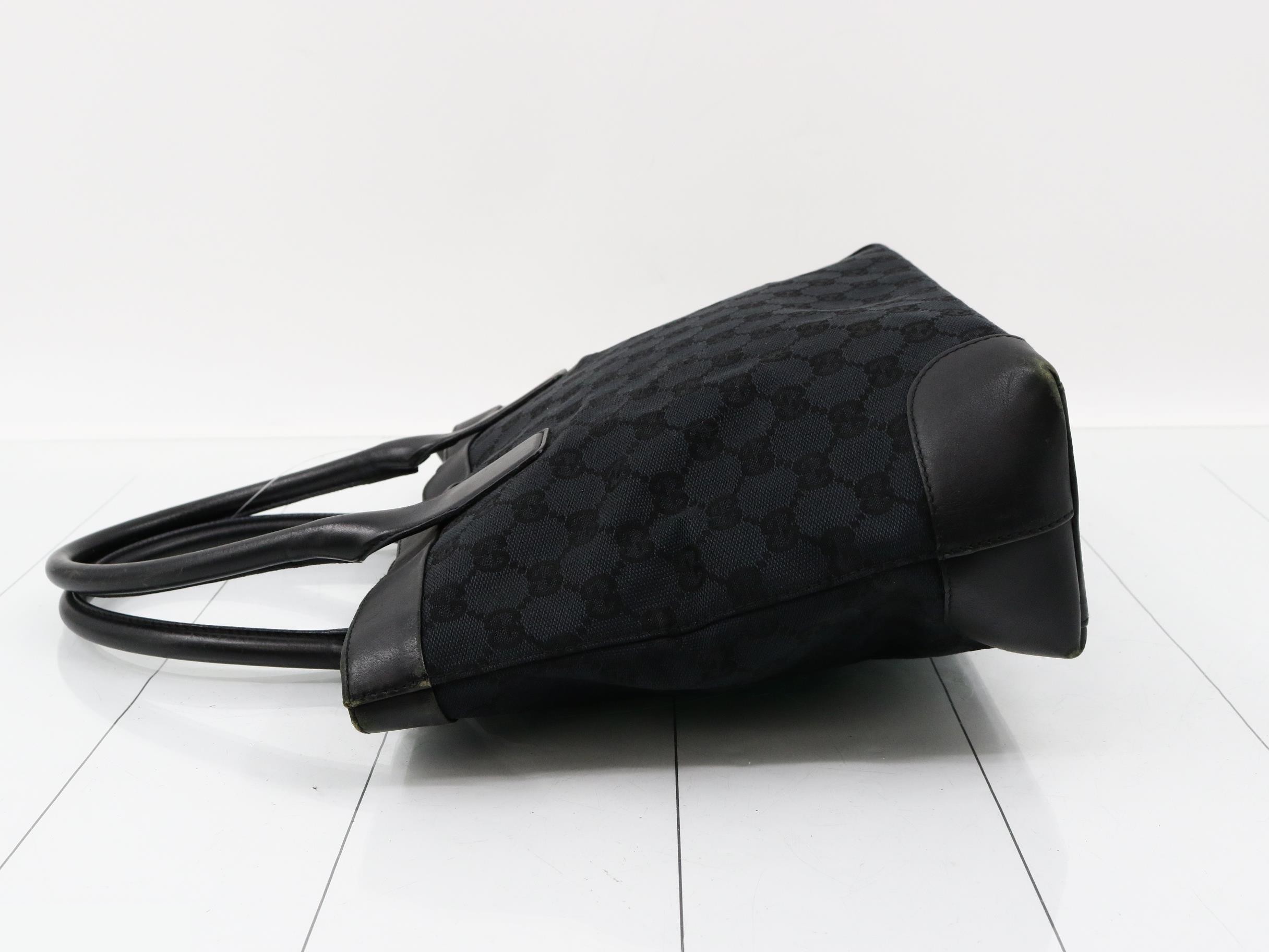 GG canvas x leather tote bag — view 4