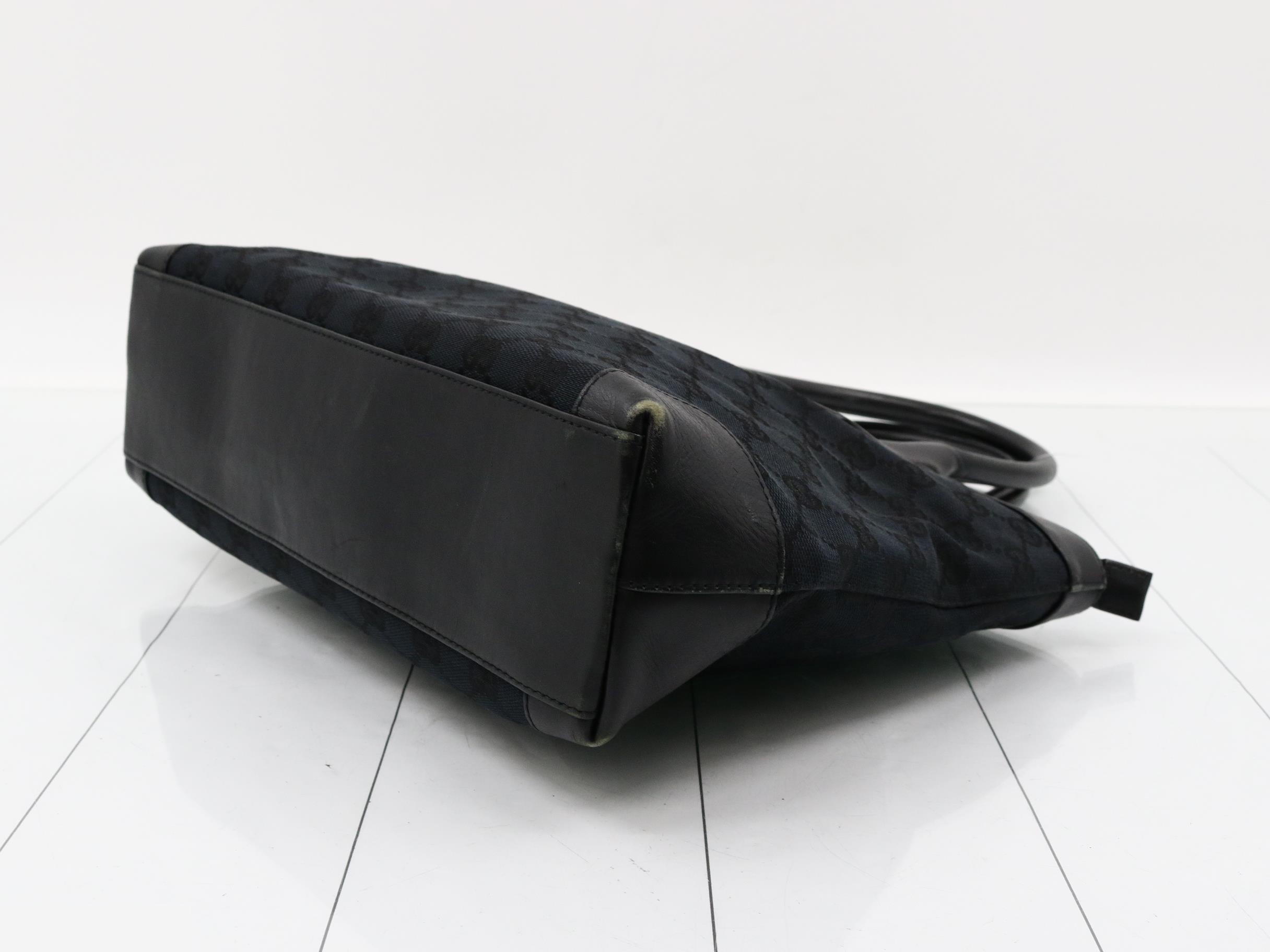 GG canvas x leather tote bag — view 6